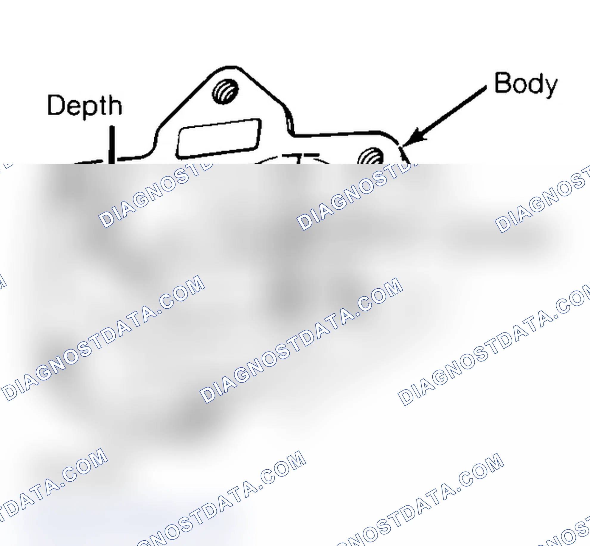 Scheme 35: Measuring Oil Pump Gear Cavity