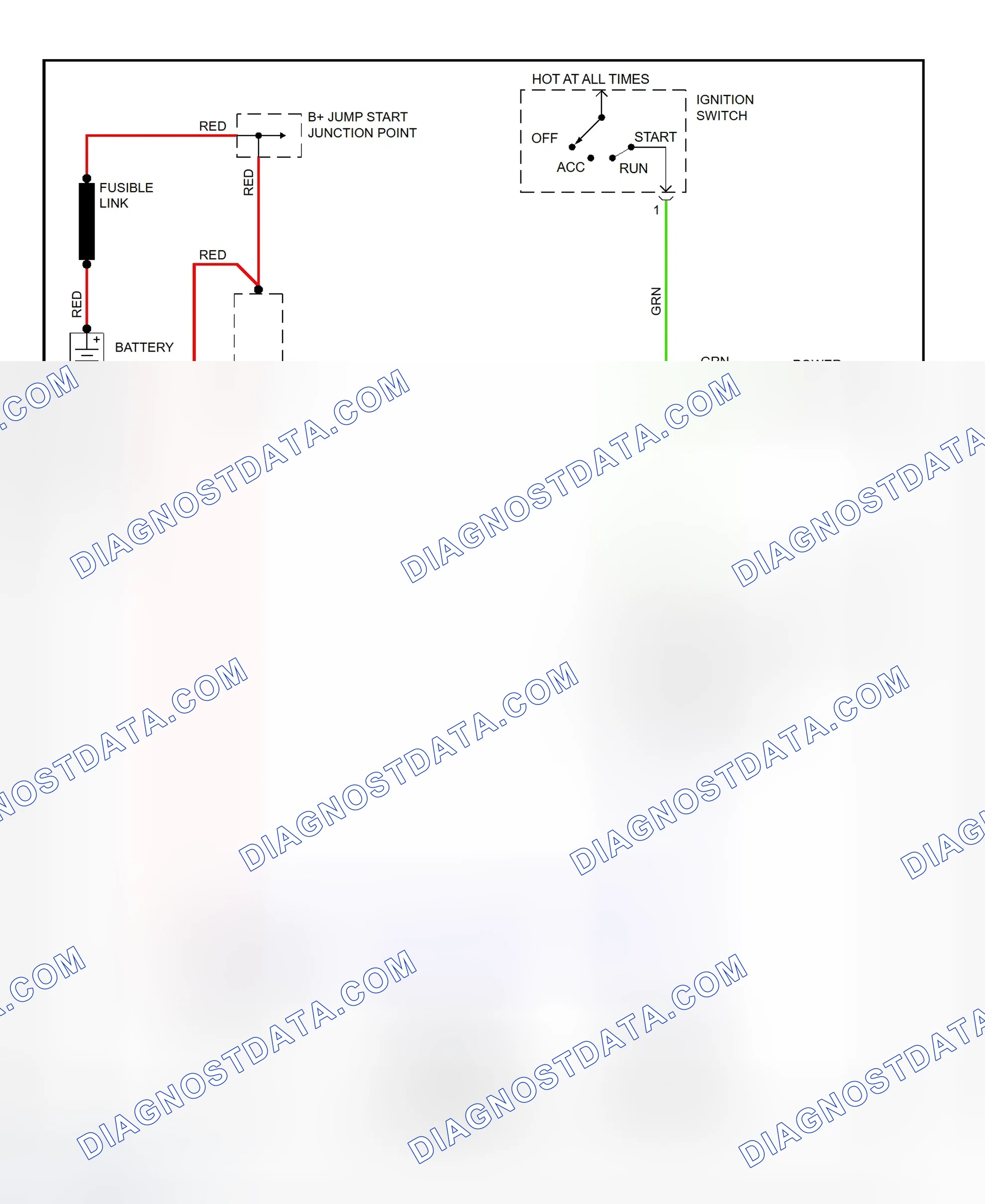 Scheme 5: Charging System Wiring Diagram (1997-98 318ti)