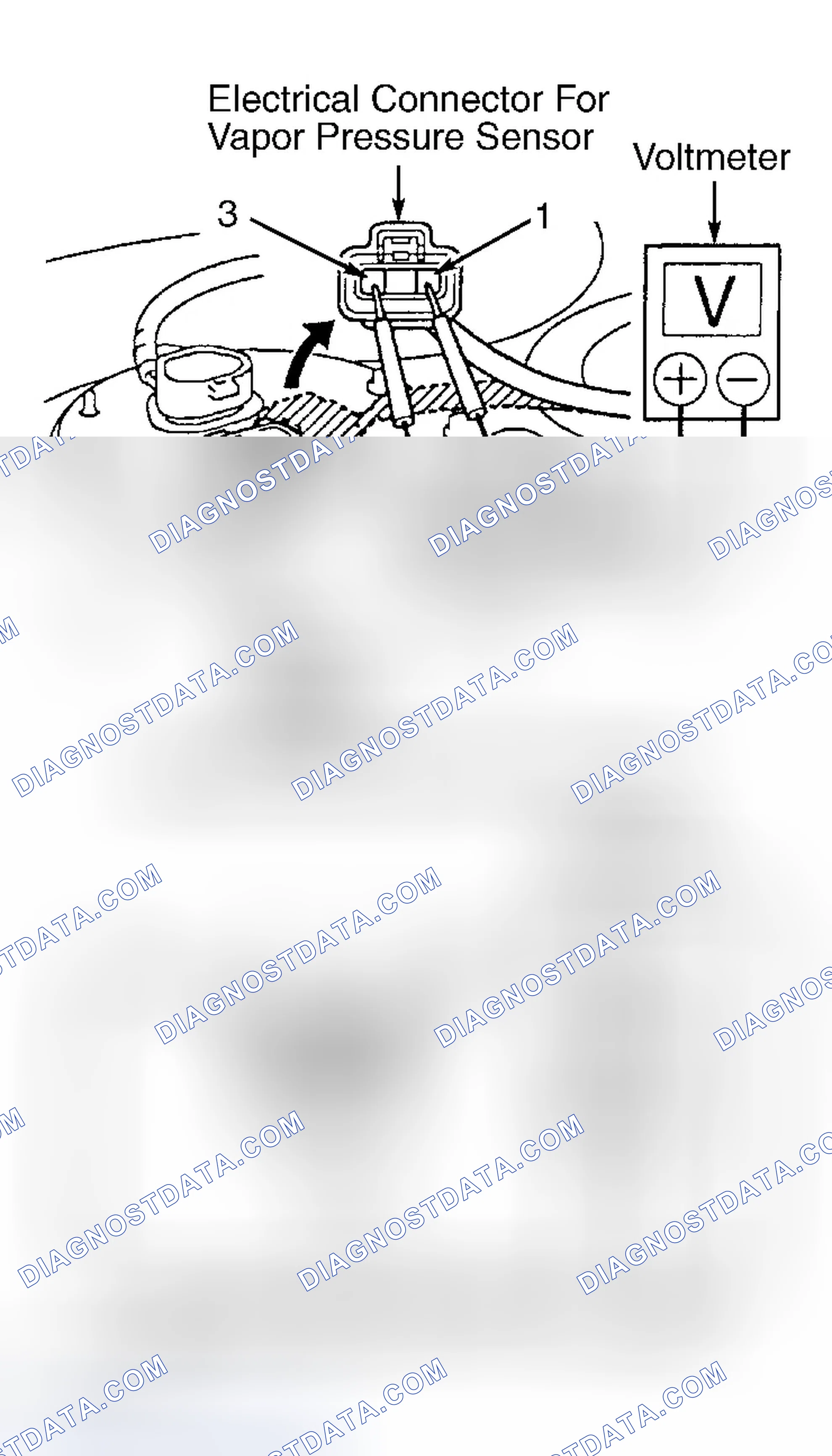 Scheme 266: Vapor Pressure Sensor (Sequoia, Sienna & 4Runner)