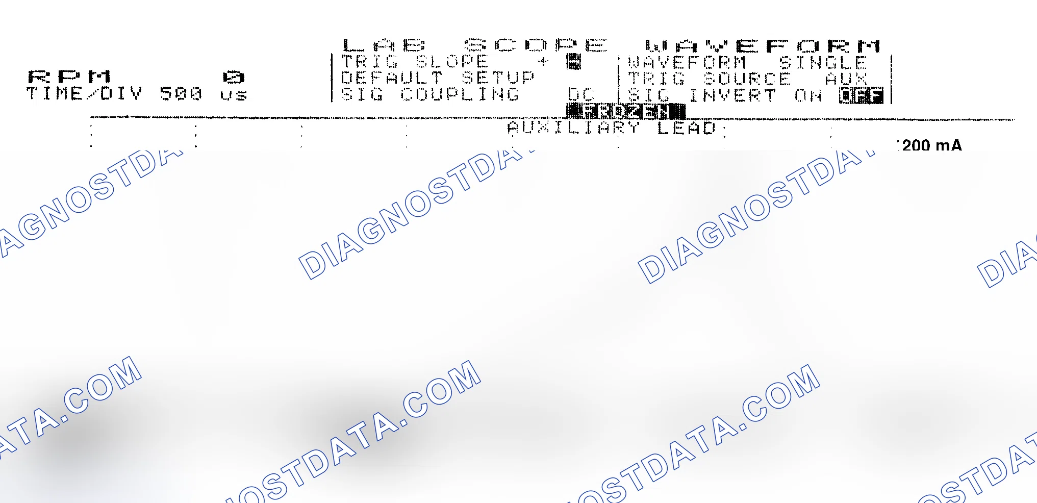 Scheme 17: Single Injector w/Normal Current Flow - Current Pattern