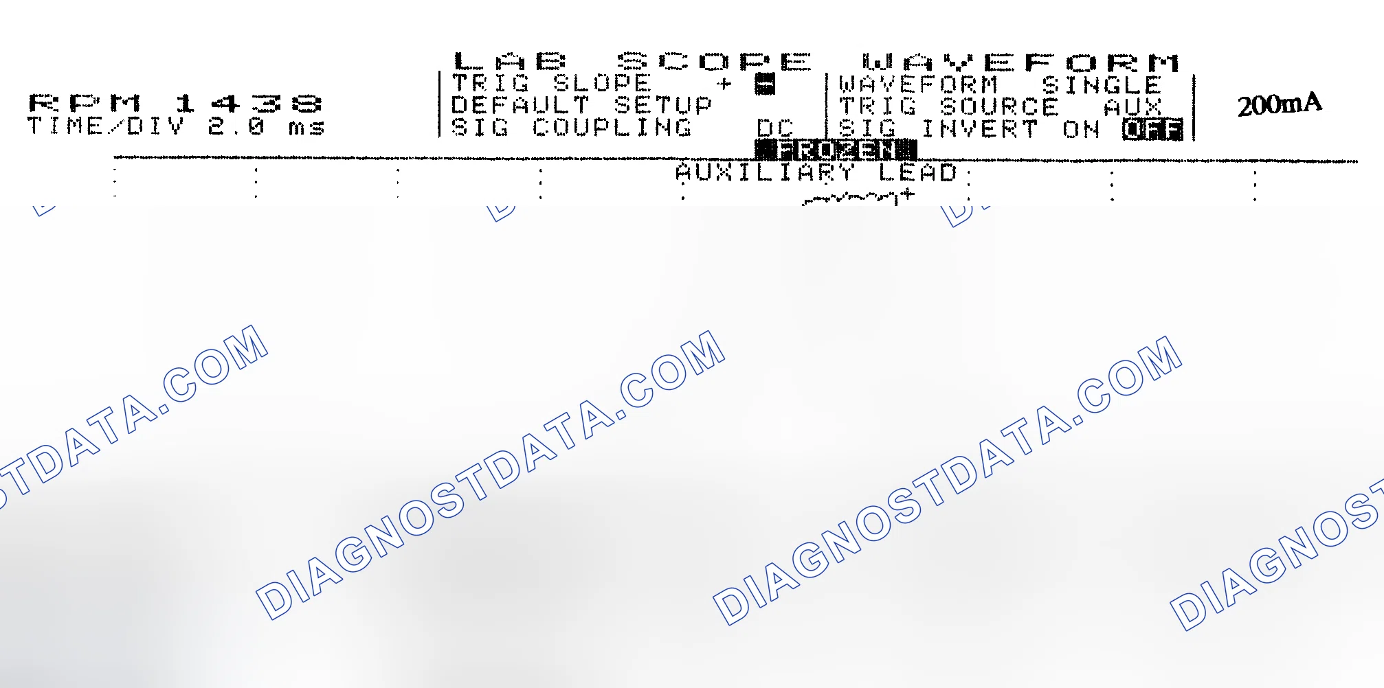 Scheme 15: Single Injector w/Normal Current Flow - Current Pattern