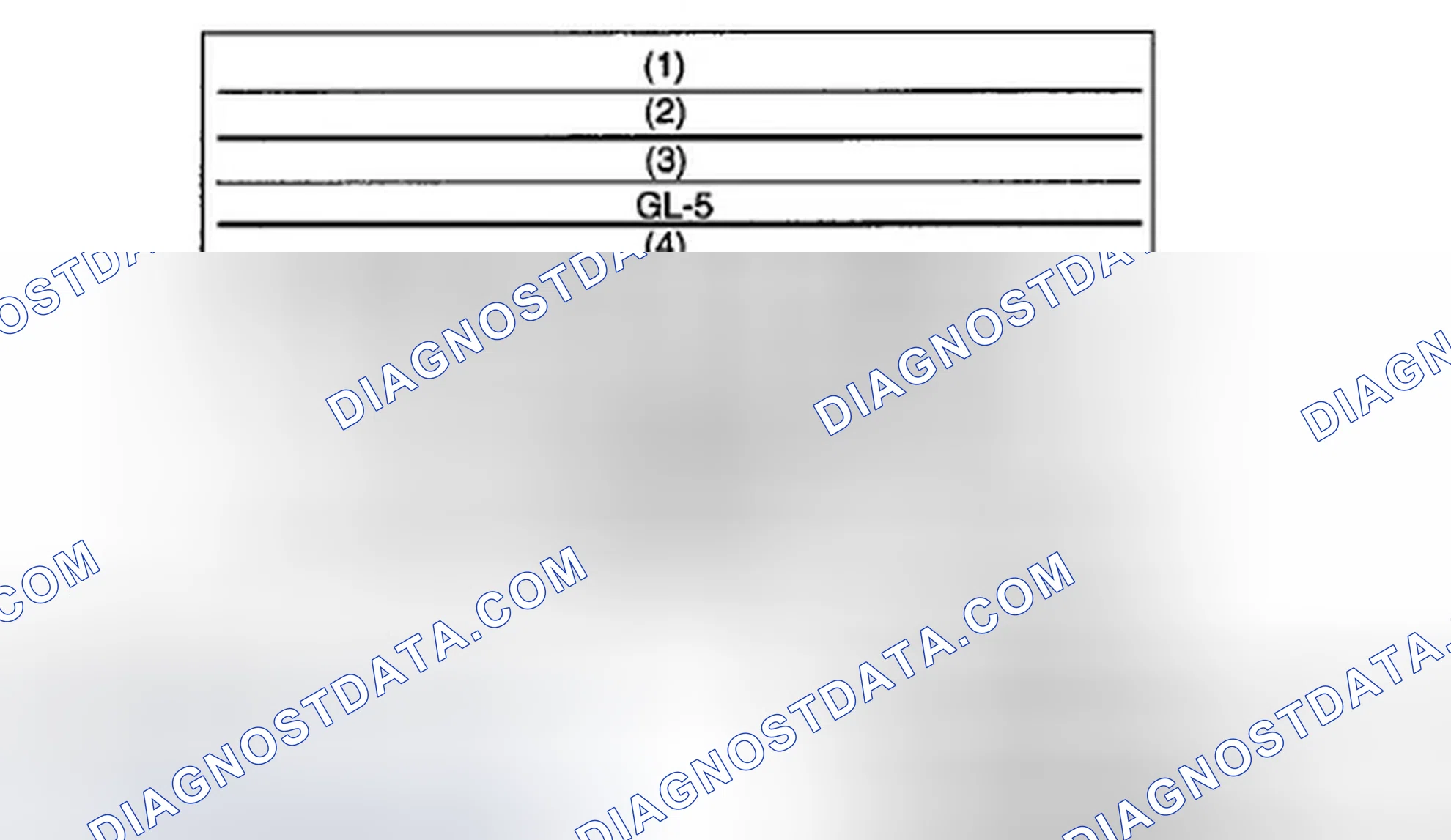 Scheme 555: RECOMMENDED GEAR OIL