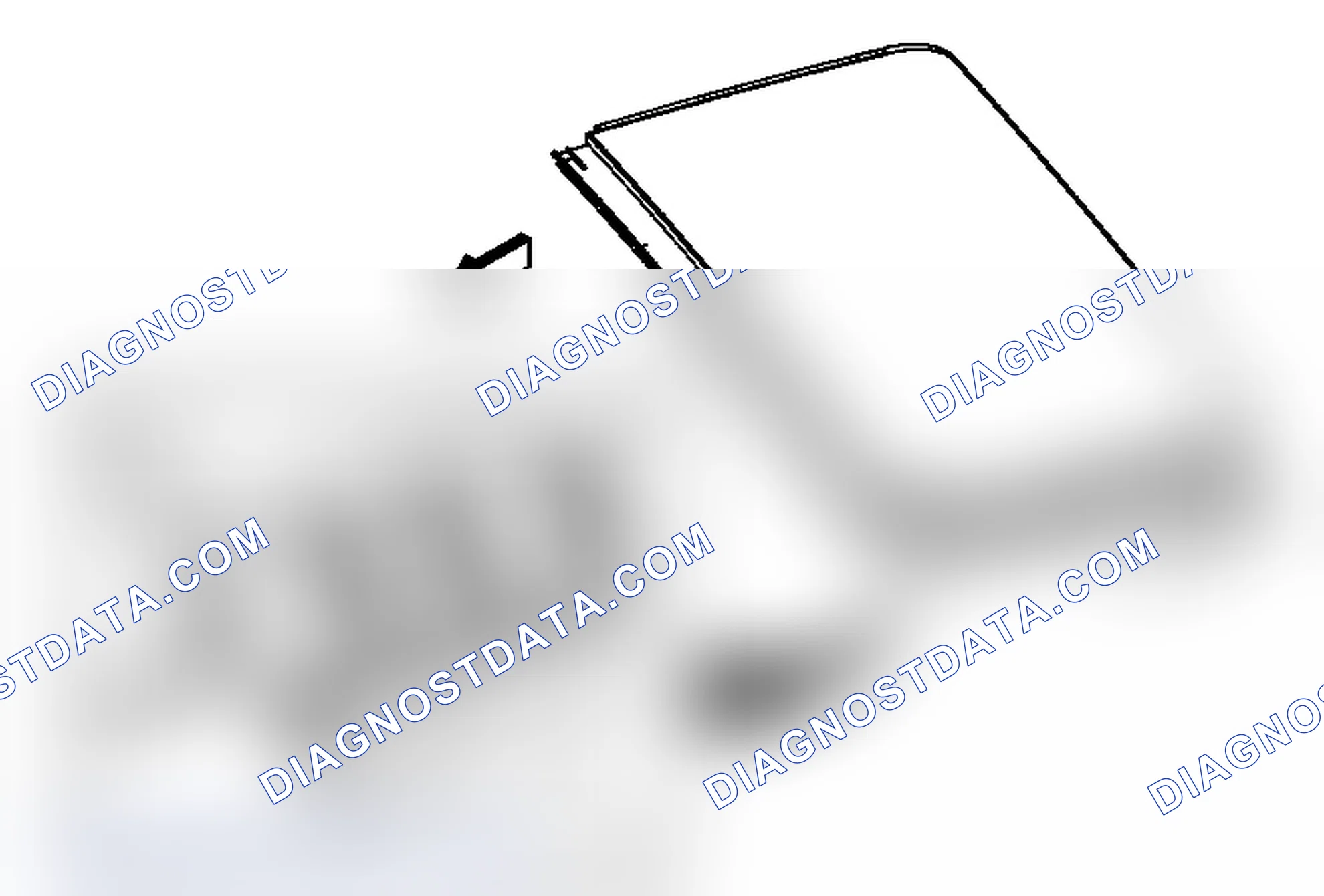 Scheme 8: Sunroof Window Rear Seal Replacement - Rear Window Side