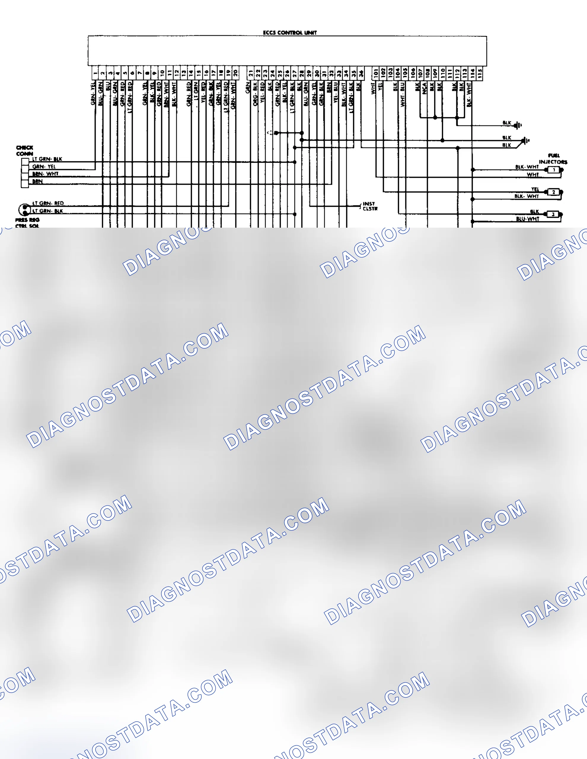 Scheme 77: Stanza ECCS Wiring Diagram
