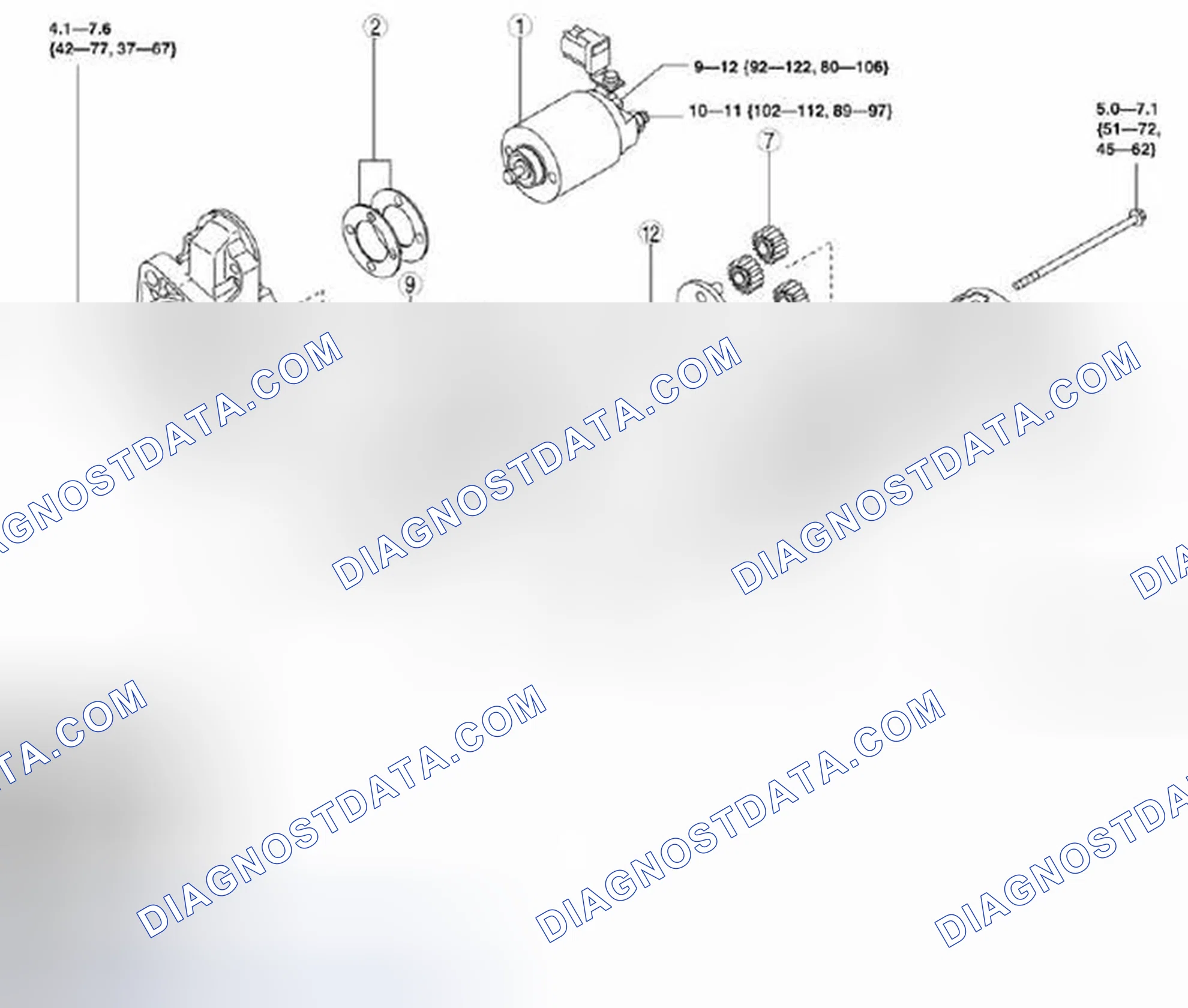 Scheme 62: STARTER DISASSEMBLY/ASSEMBLY [SKYACTIV-G 2.0]