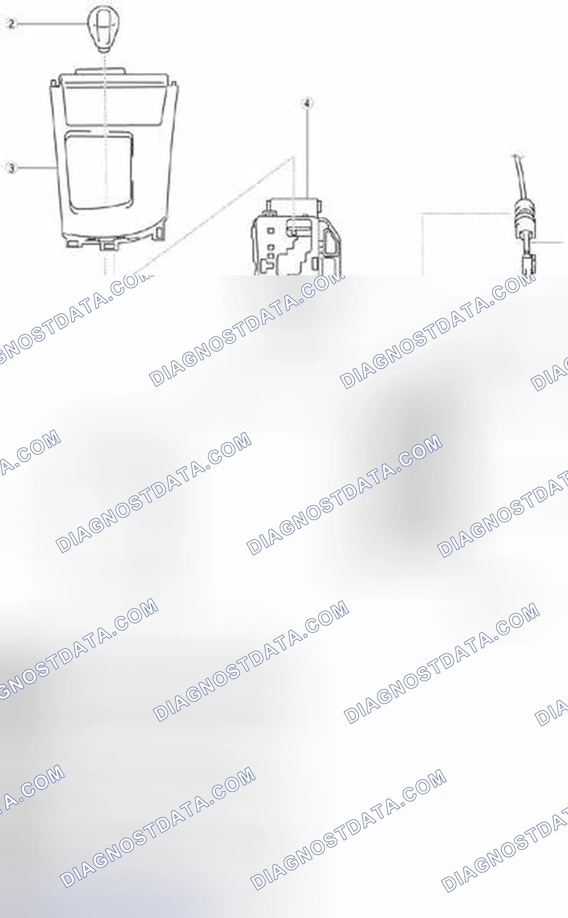 Scheme 638: Selector Lever Removal/Installation
