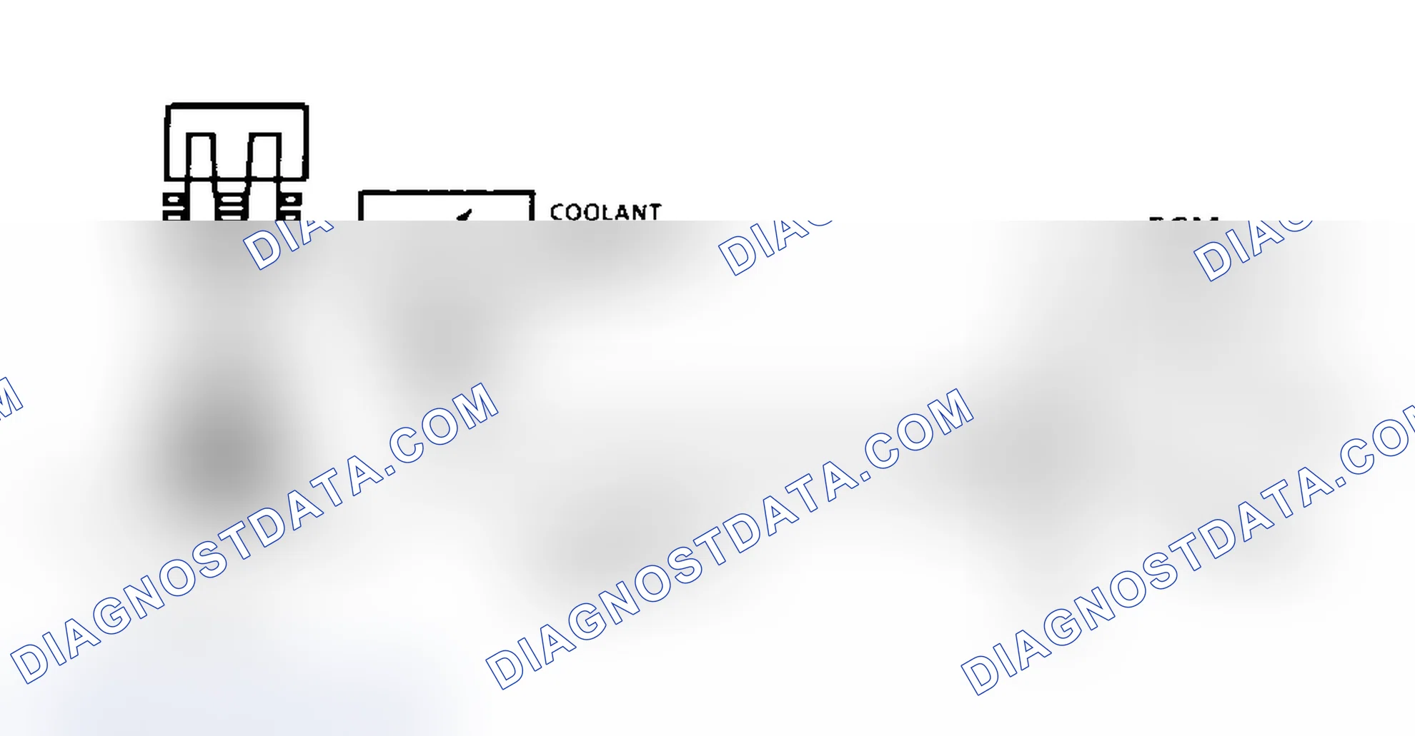 Scheme 164: Code 14, Schematic, Coolant Temp Sens Signal Voltage Low