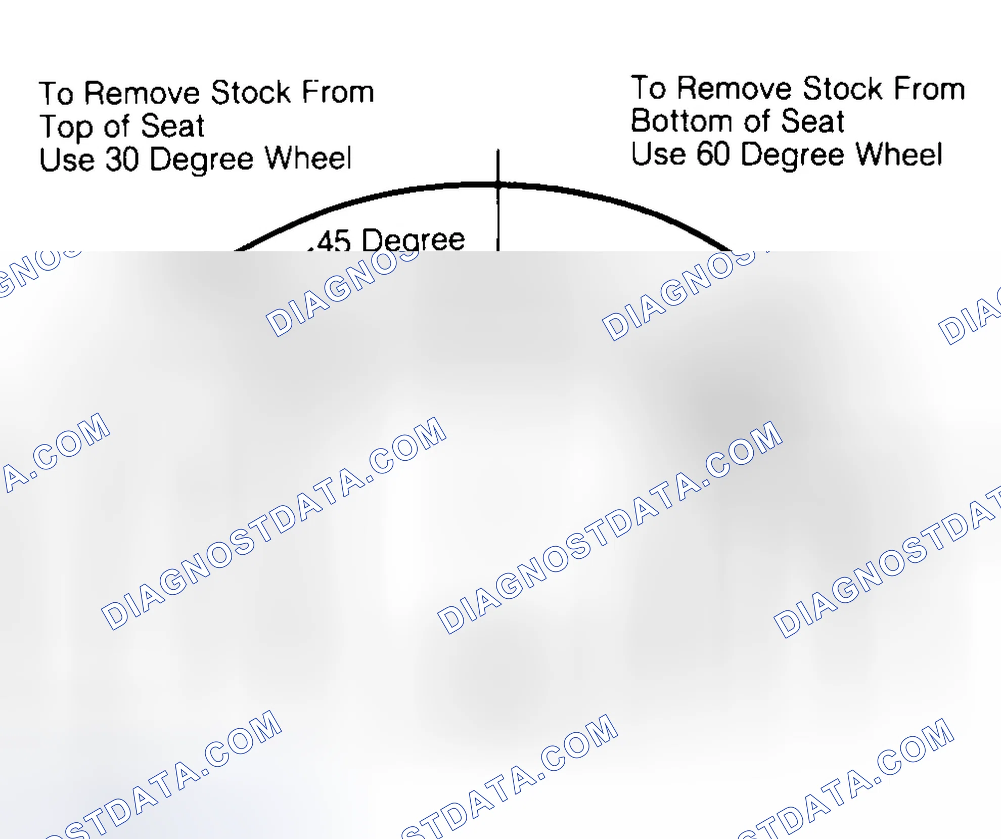 Scheme 19: Adjusting Valve Seat Width