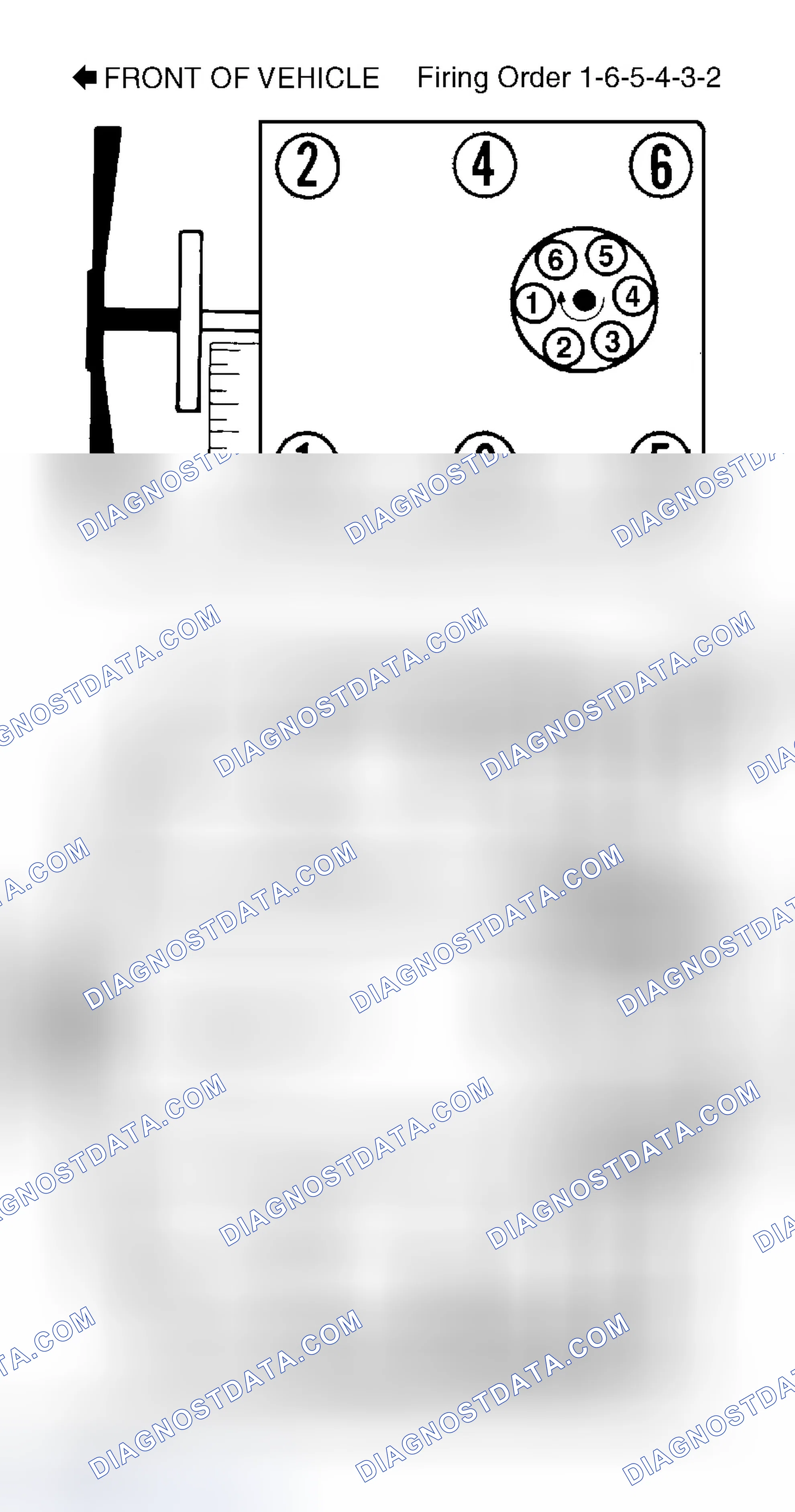 Scheme 3: Firing Order & Distributor Rotation (4.3L)