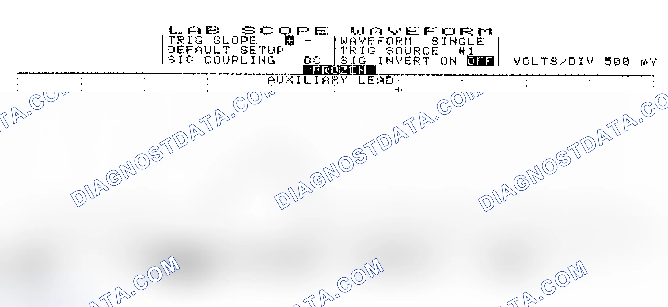Scheme 10: Single Injector w/Excessive Current Flow - Current Pattern