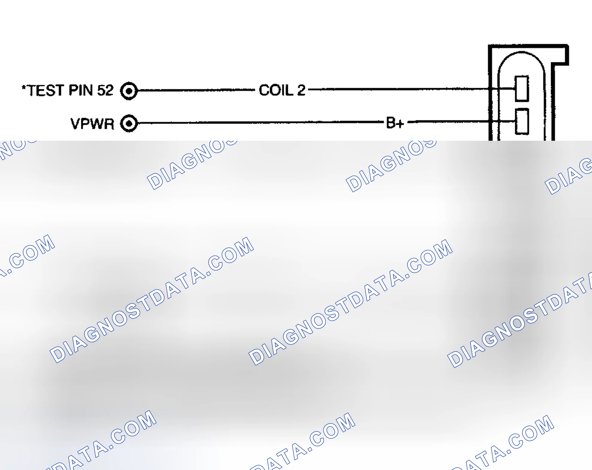 Scheme 61: 4-Tower Coil Pack Test Circuits & Connector Terminals