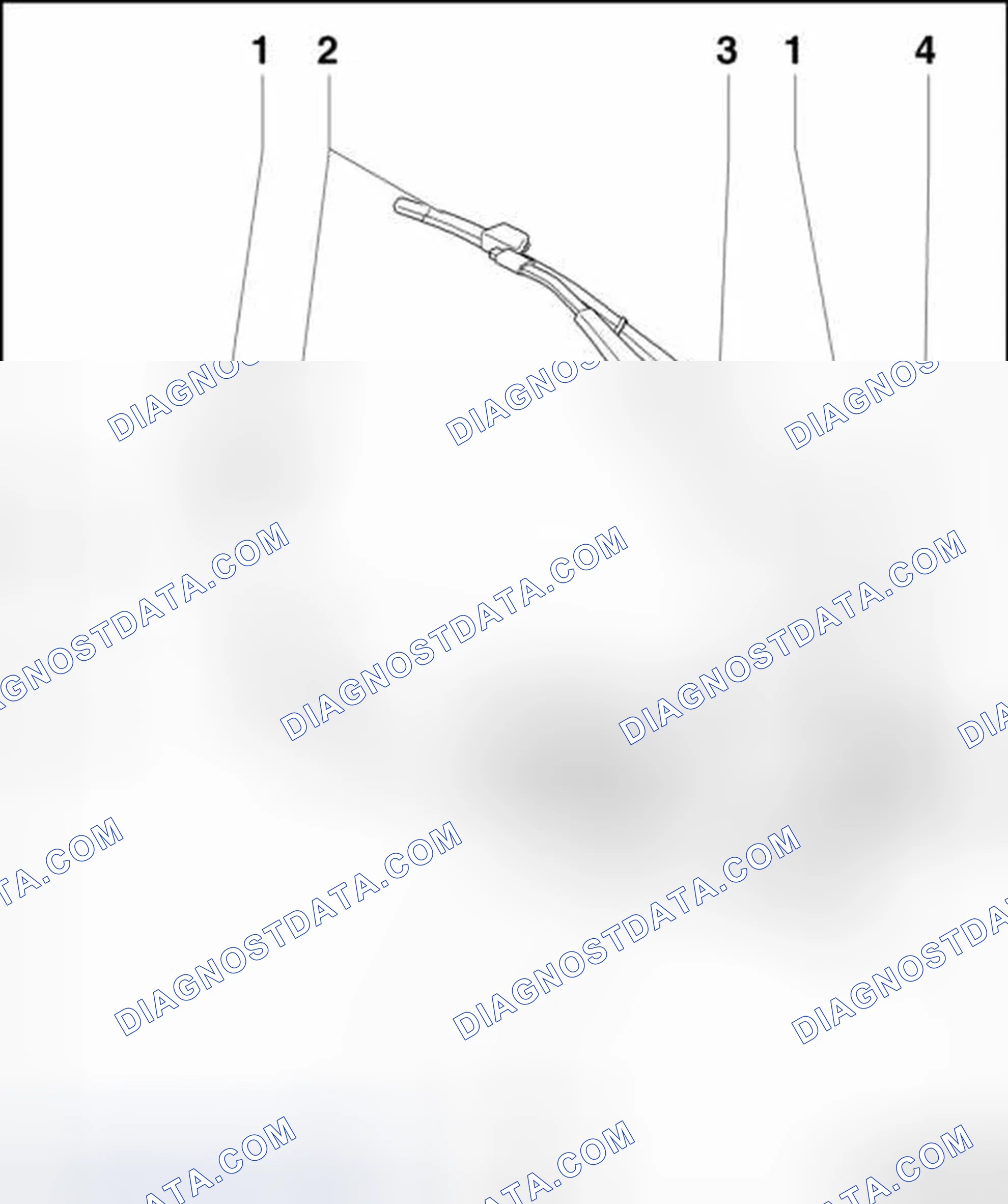 Scheme 14: WINDSHIELD WIPER SYSTEM OVERVIEW