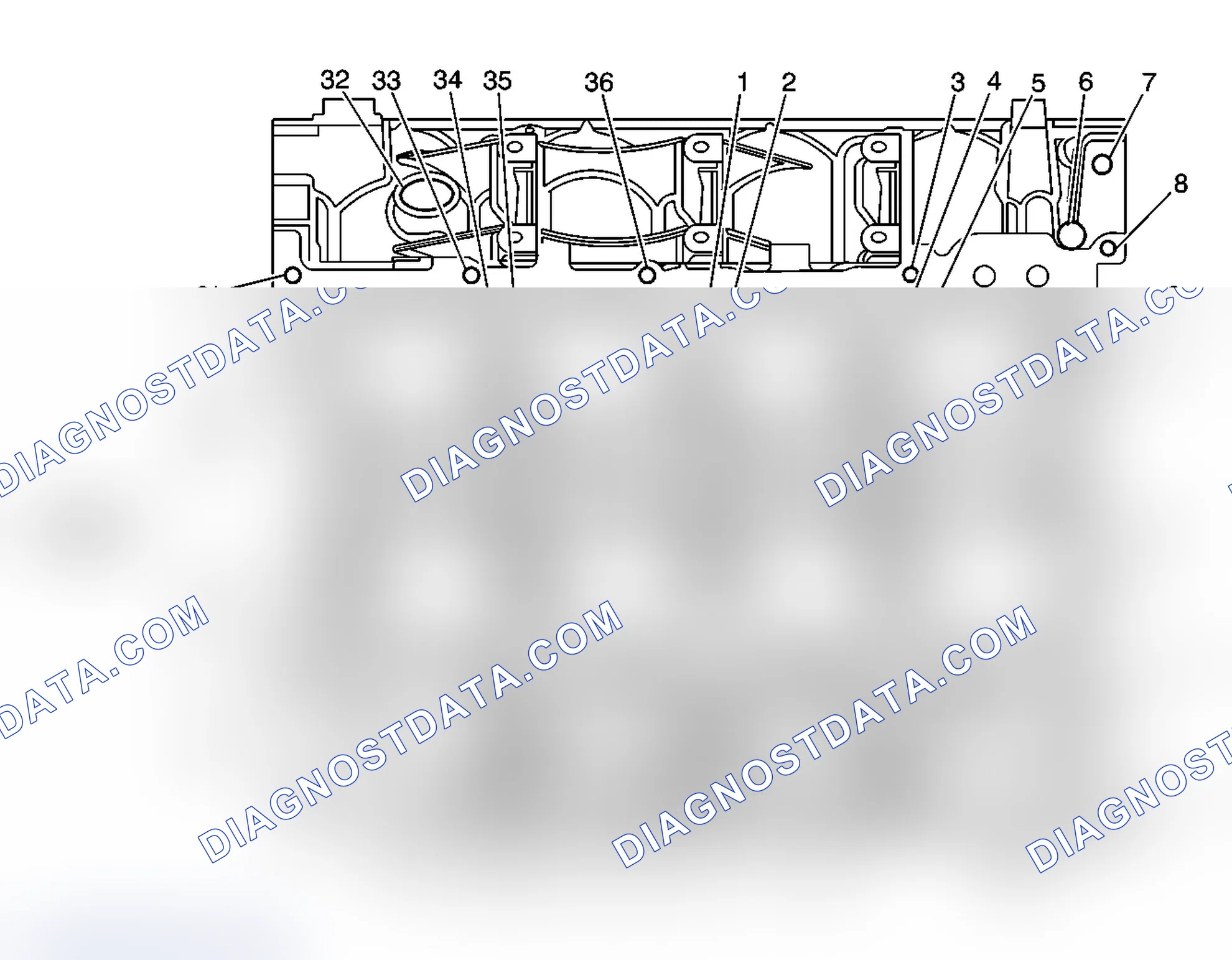 Scheme 76: Engine Block - Bottom View