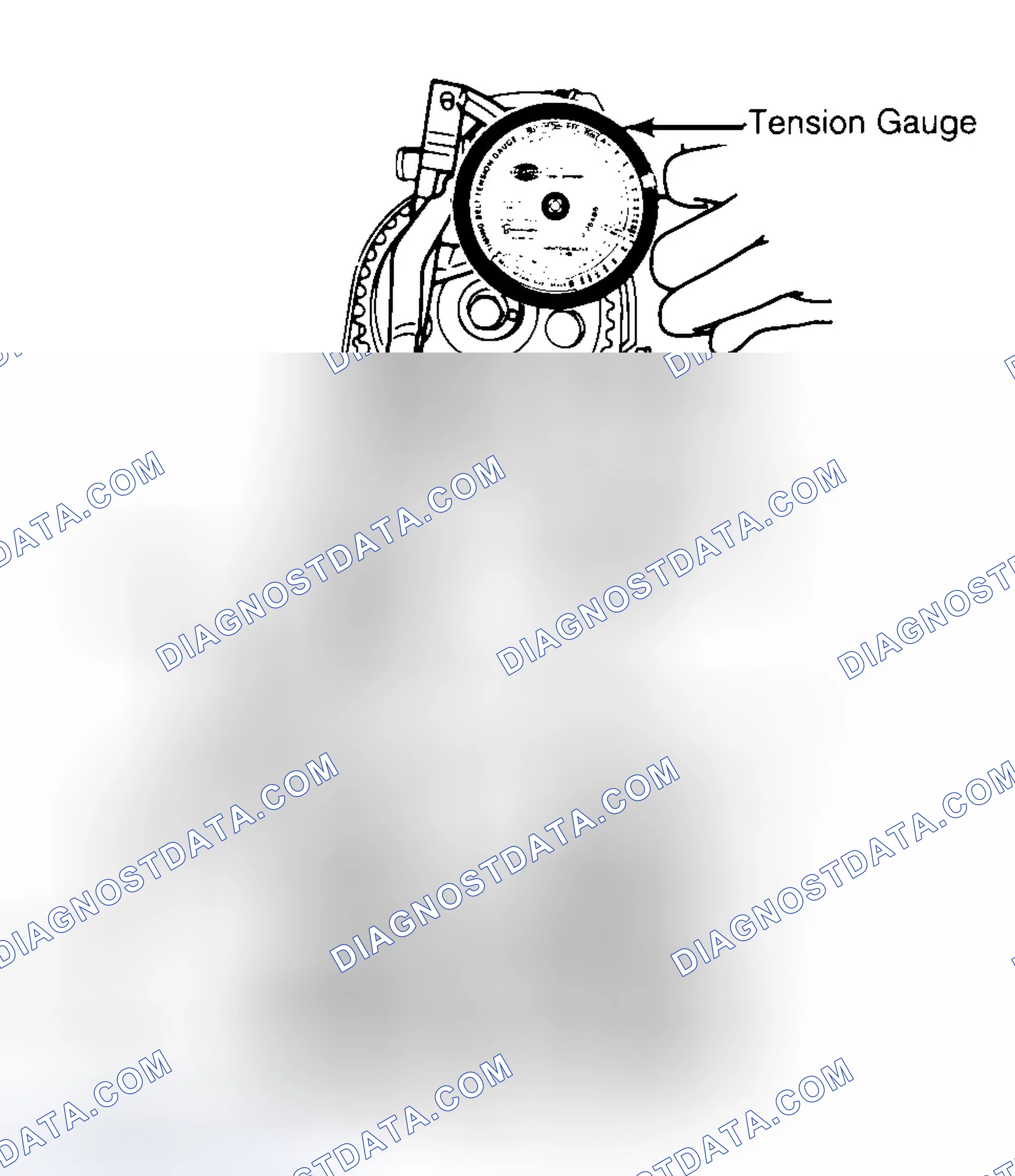 Scheme 3: Adjusting Typical Timing Belt Tension