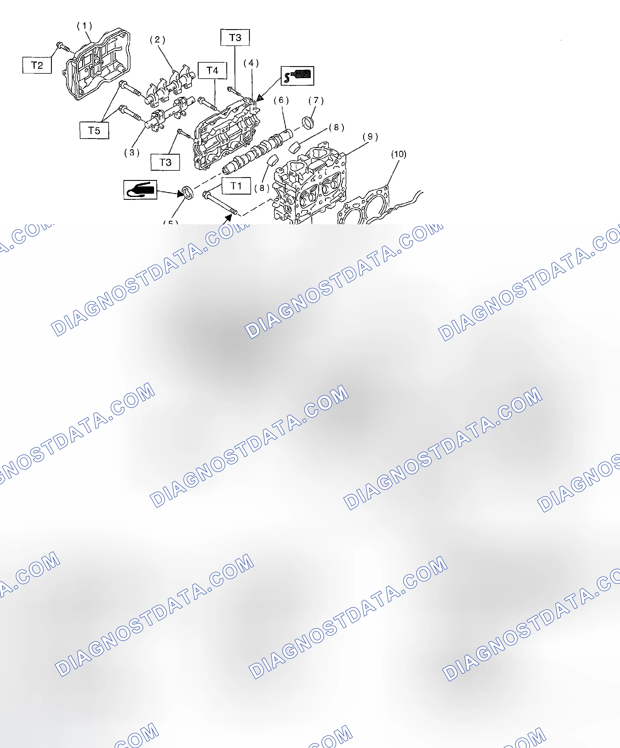 Scheme 236: CYLINDER HEAD AND CAMSHAFT