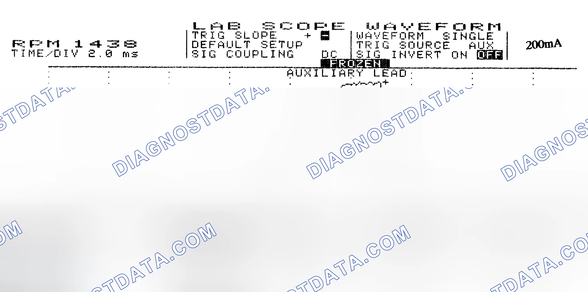 Scheme 15: Single Injector w/Normal Current Flow - Current Pattern