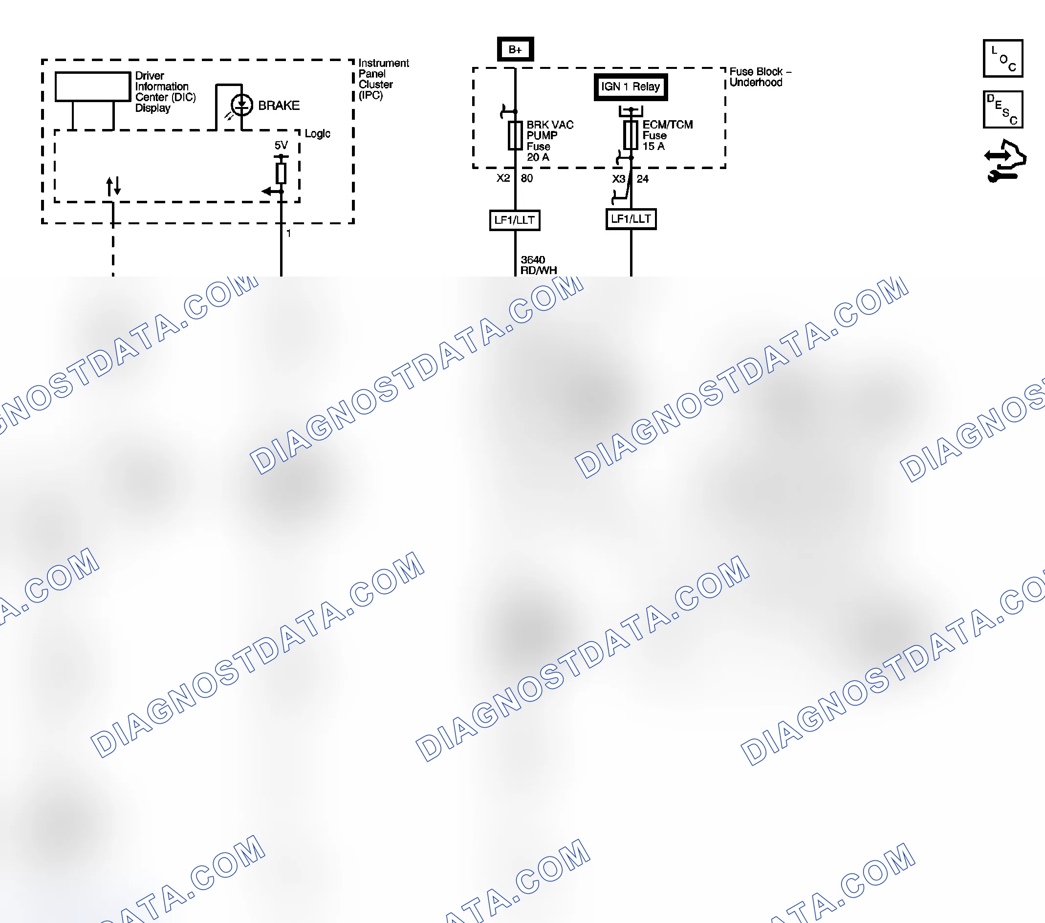 Scheme 7: Hydraulic Brake Schematics