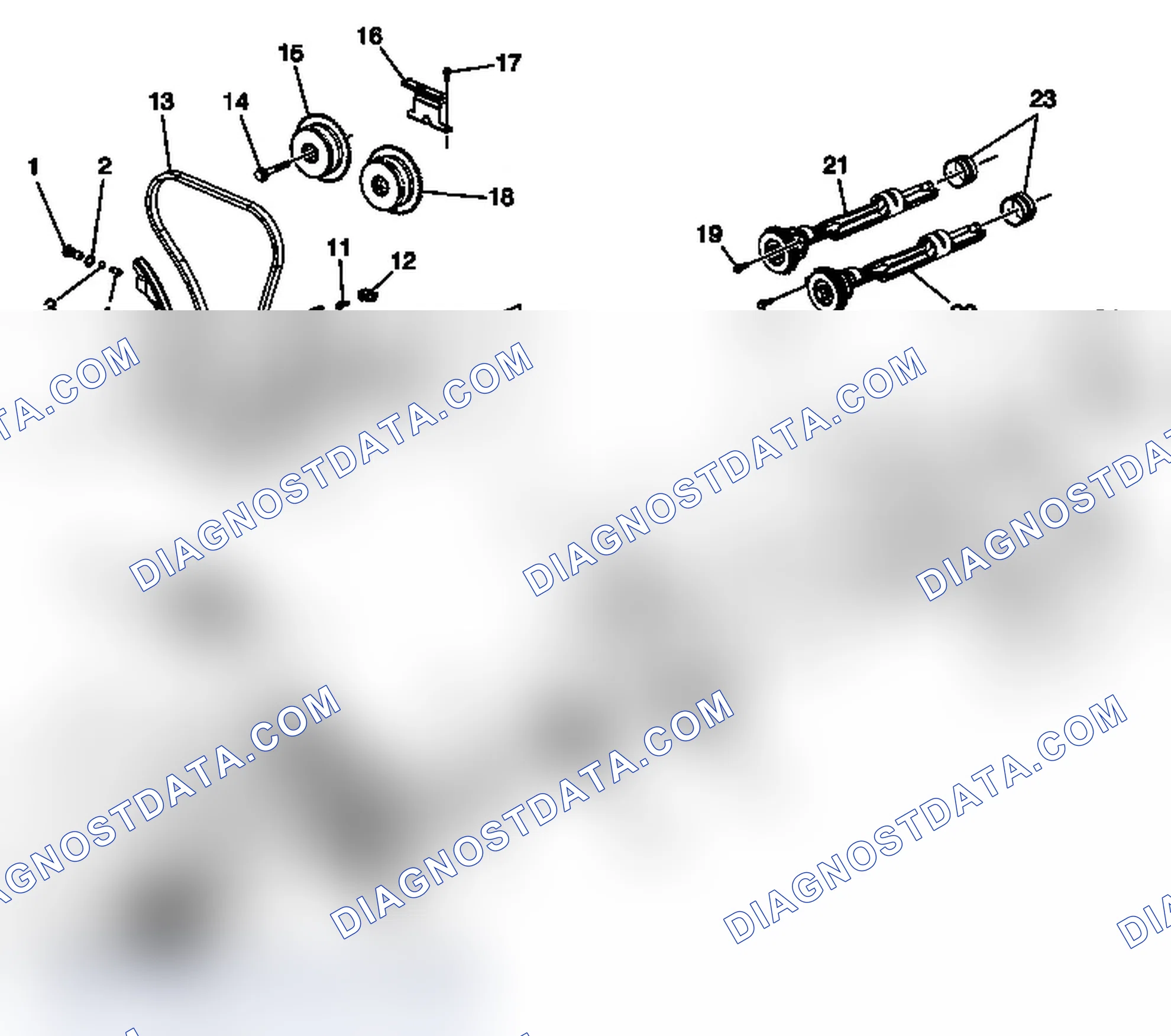 Scheme 5: Timing Chain and Components