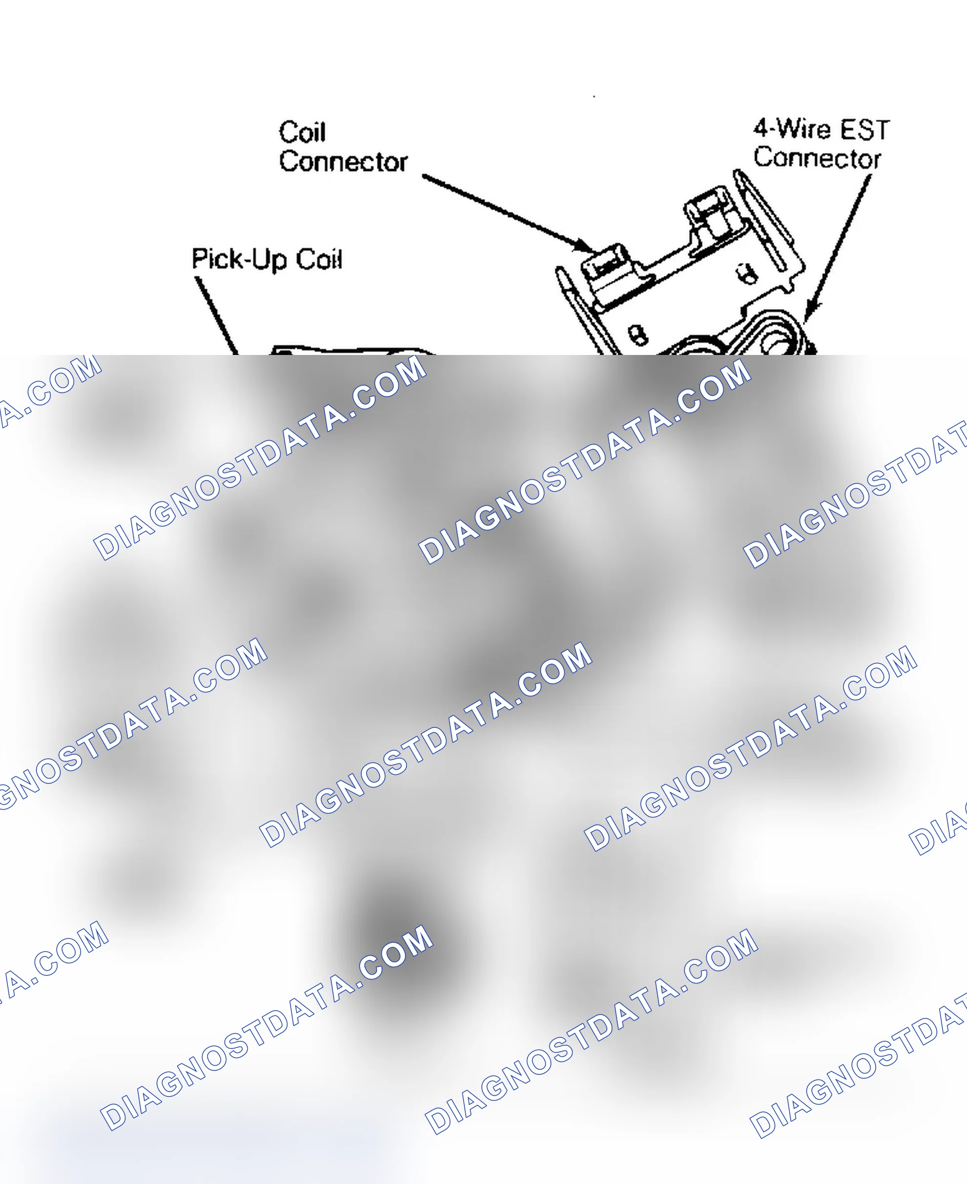 Scheme 16: Distributor Pick-Up Coil Short & Resistance Checks Externally mounted ignition coil.