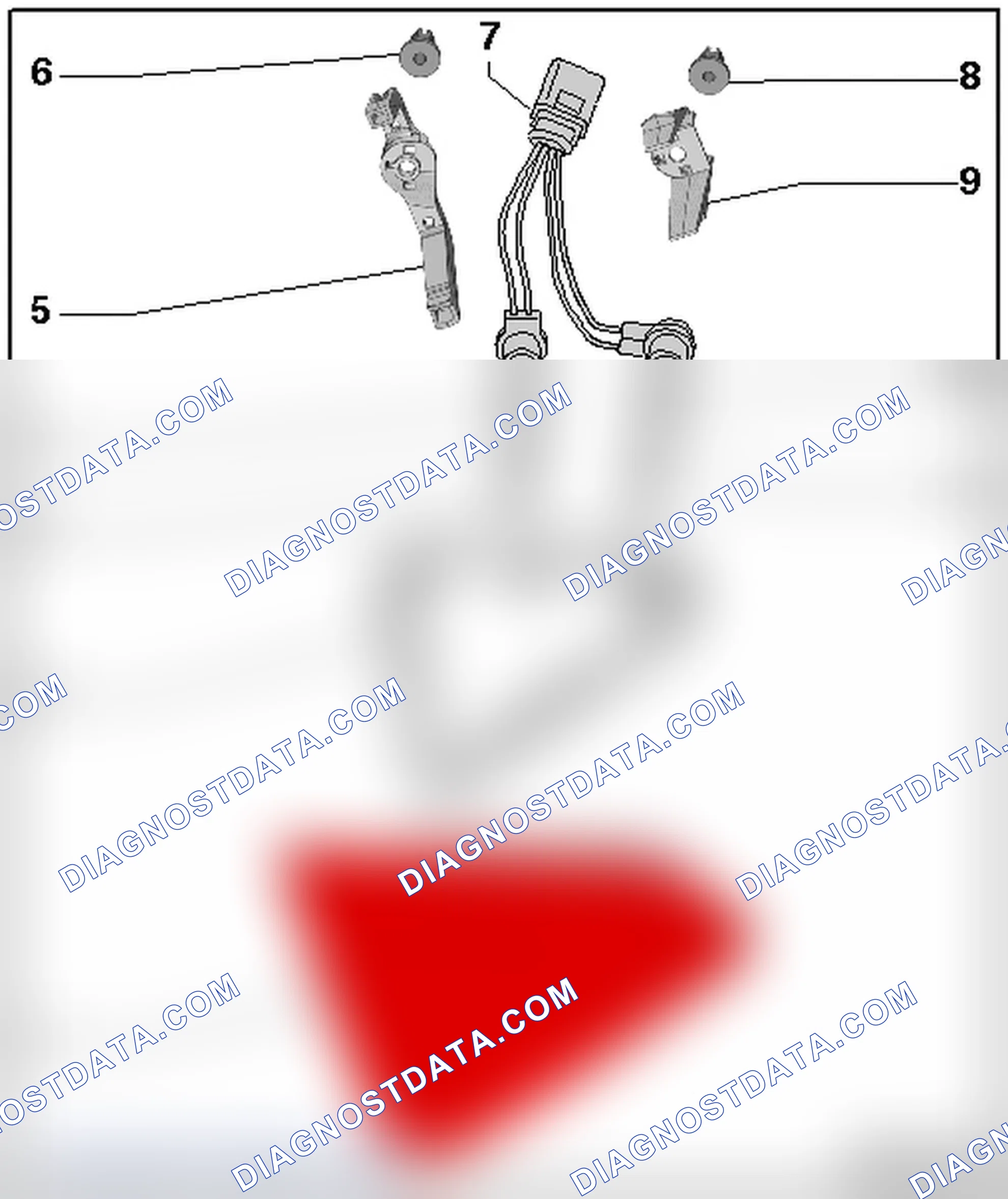 Scheme 23: LED INNER TAIL LAMP OVERVIEW, THROUGH MY 2011