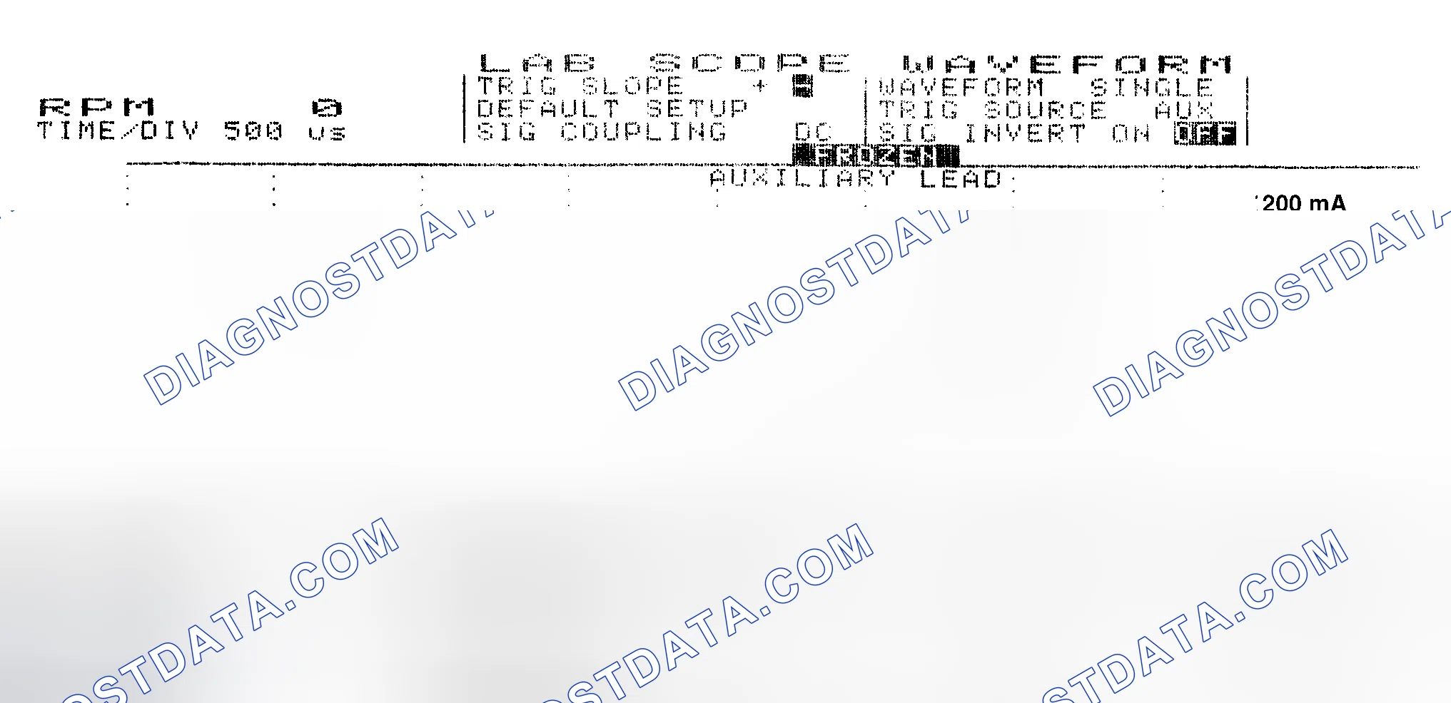 Scheme 17: Single Injector w/Normal Current Flow - Current Pattern