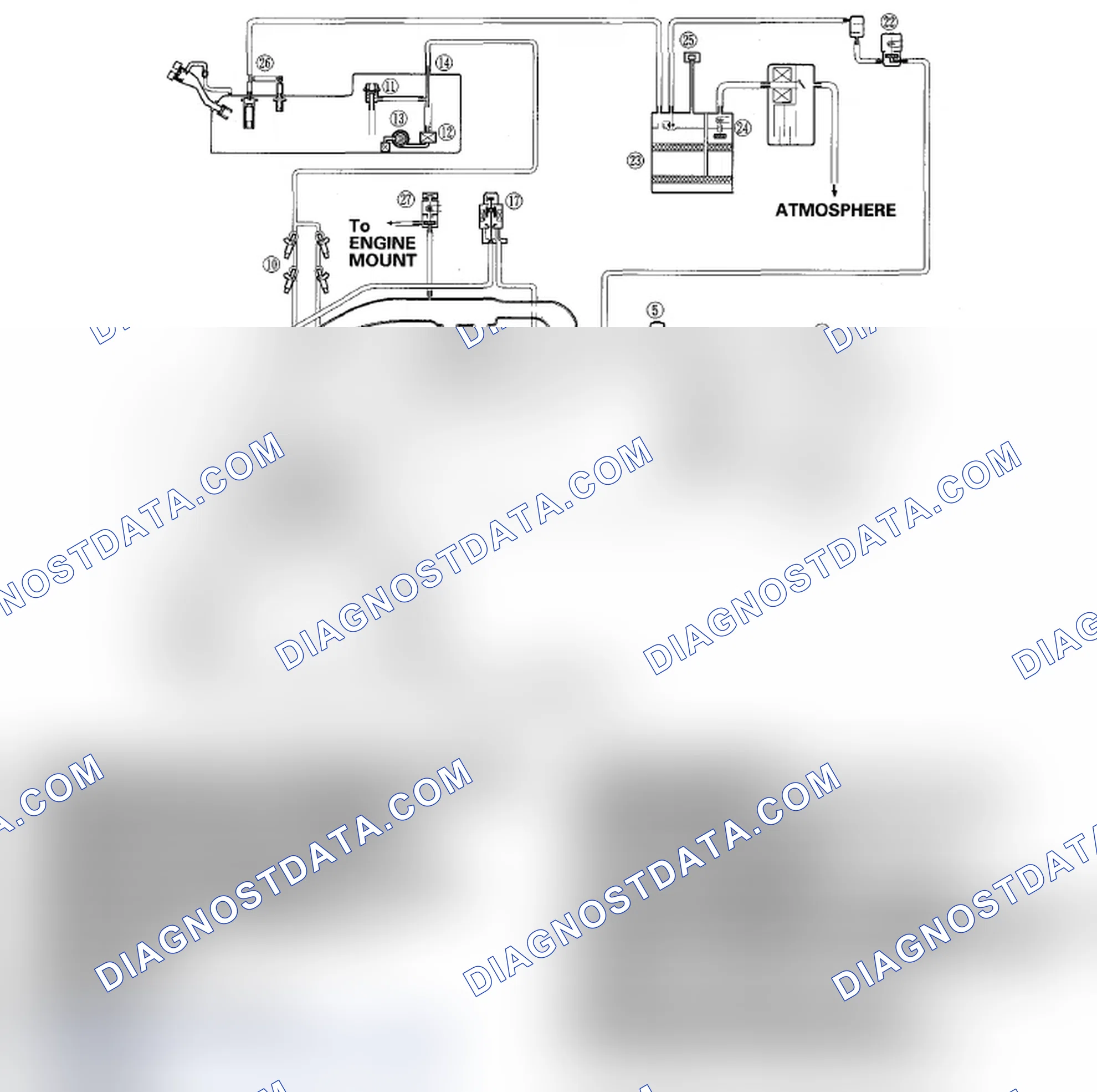 Scheme 10: Fuel and Emissions Systems Diagram