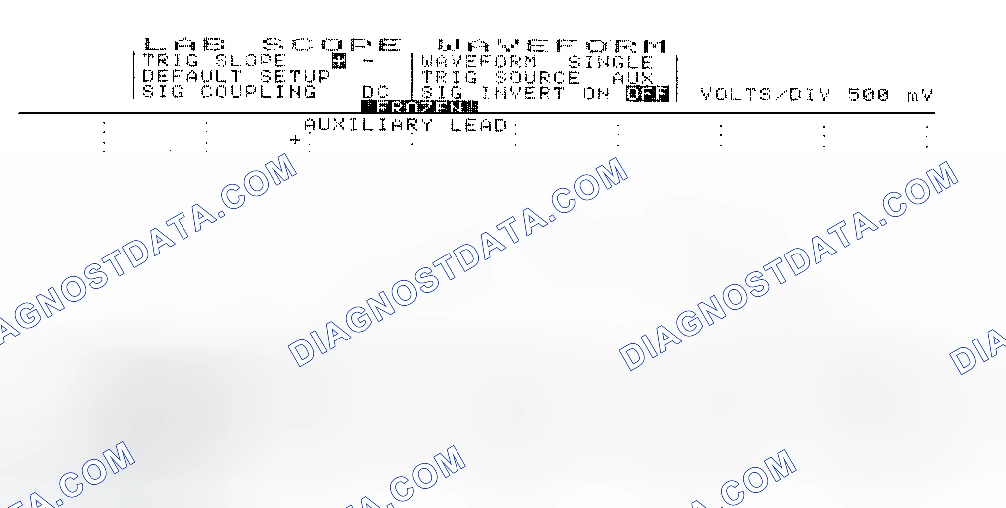 Scheme 14: Single Injector w/Excessive Current Flow - Current Pattern