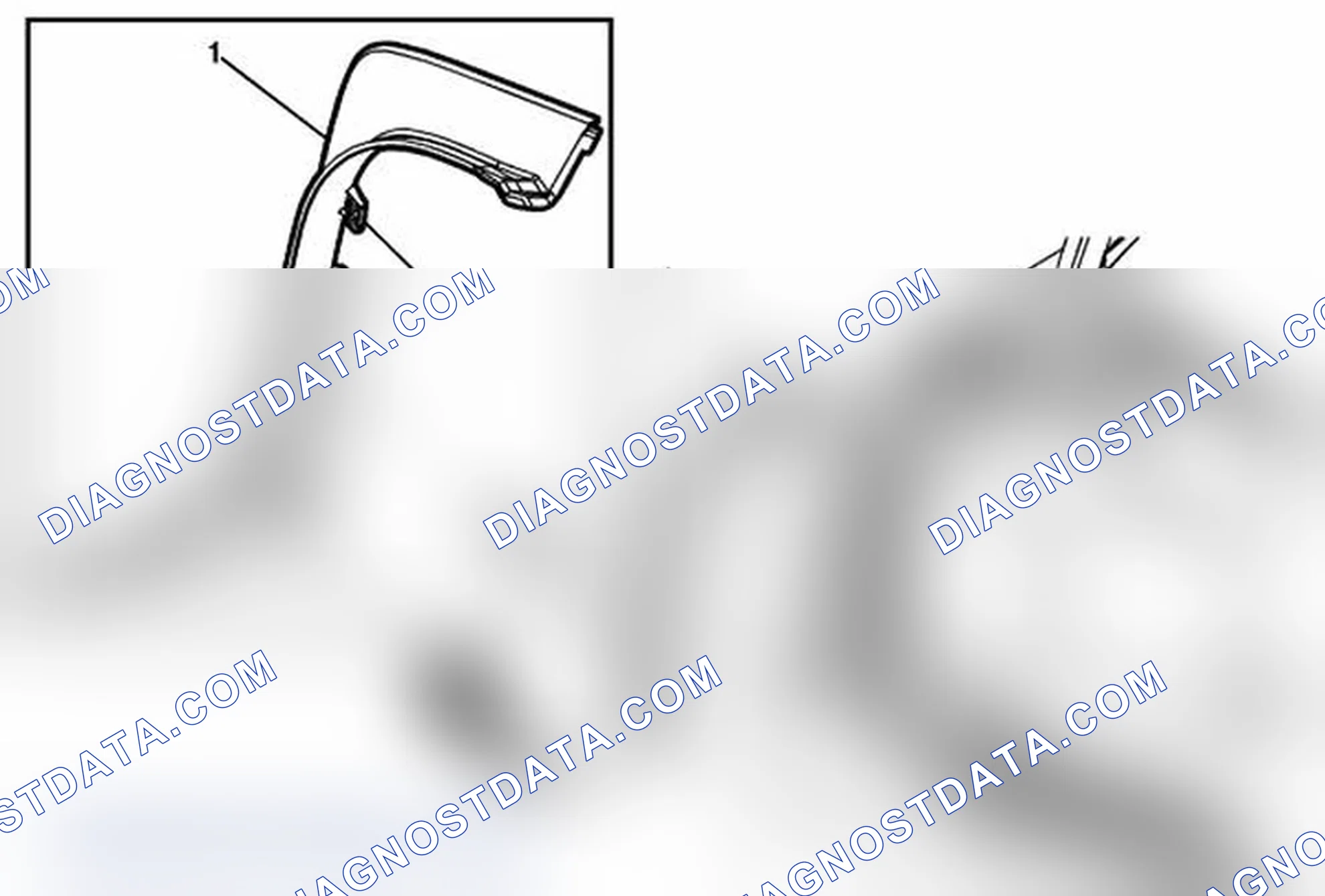 Scheme 7: Quarter Panel Tail Lamp Upper Molding Replacement