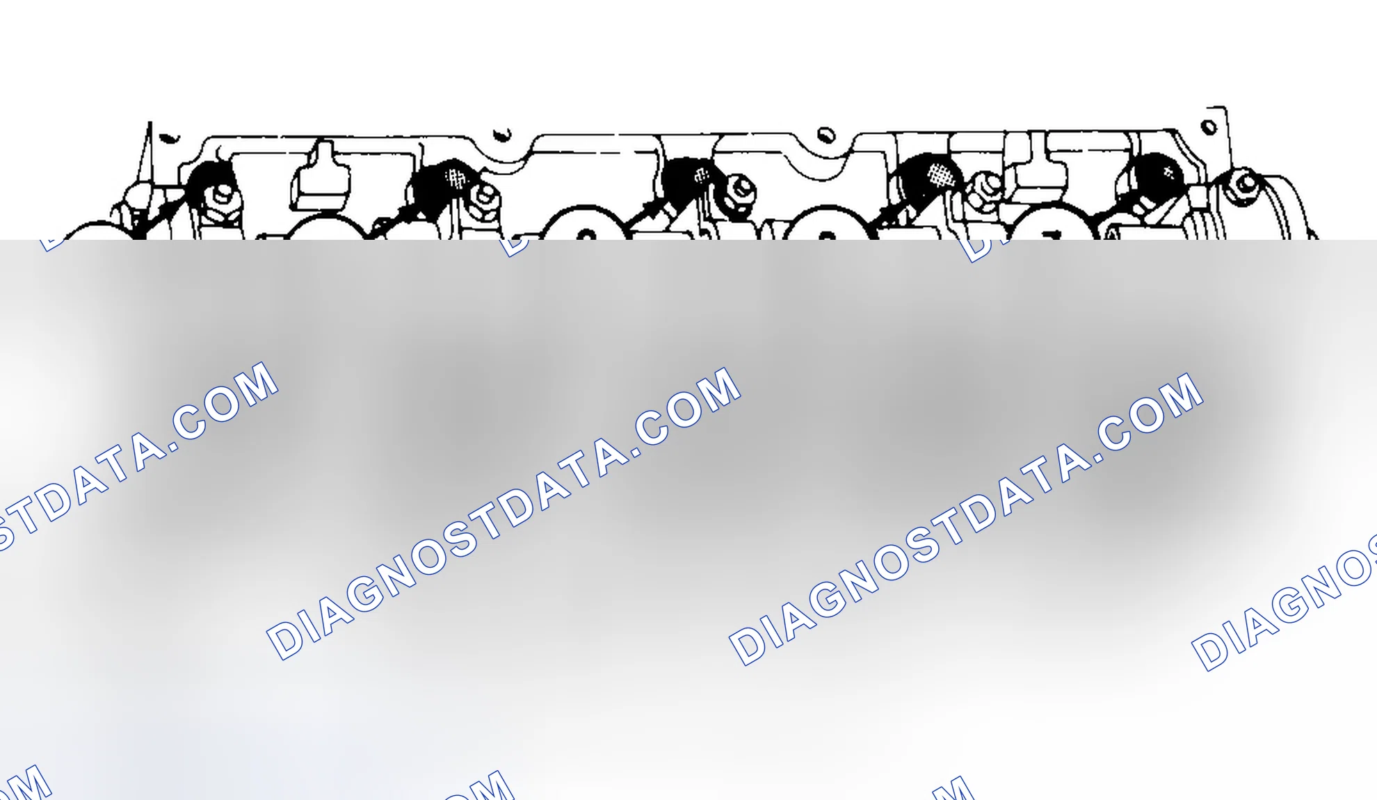 Scheme 7: Typical Cylinder Head Tightening or Loosening Sequence