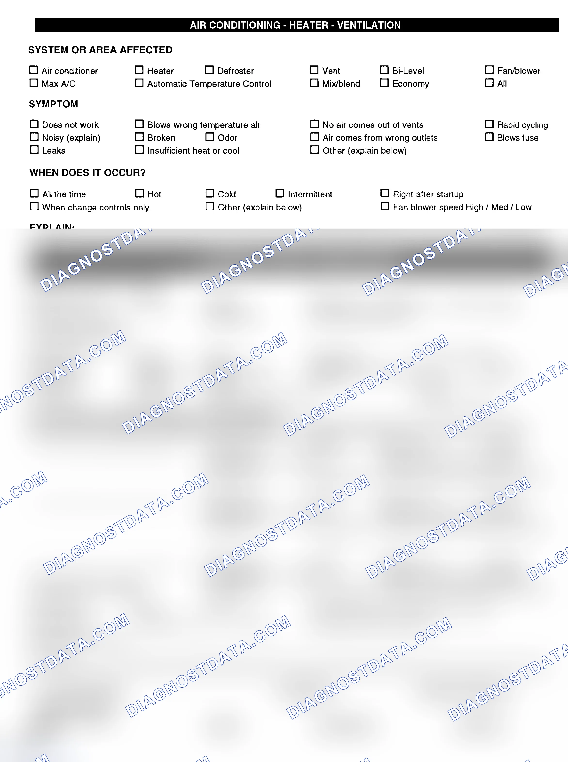 Scheme 4: Symptom Check List - Page 3