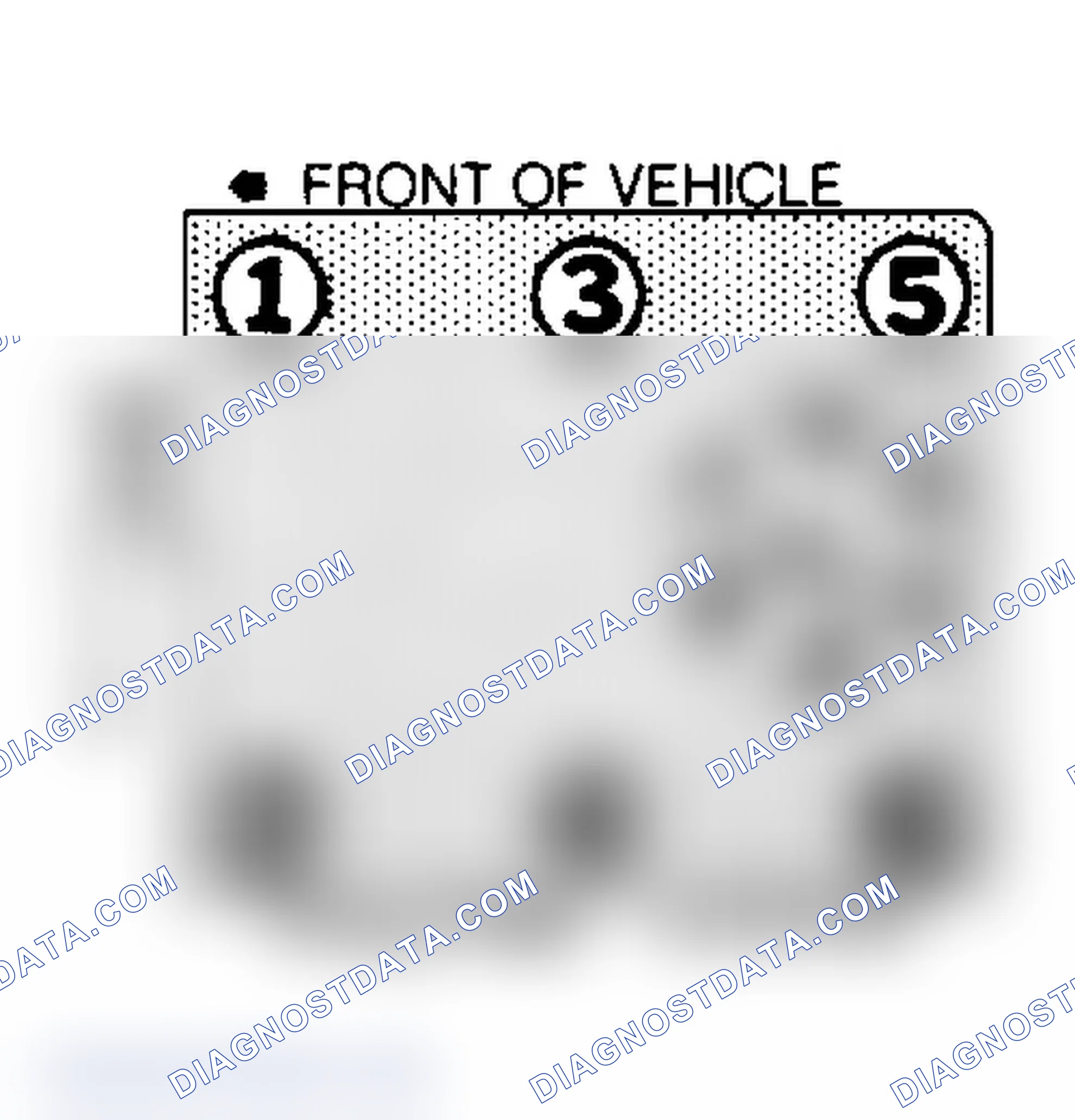 Scheme 2: Firing Order & Timing Marks (2.8L)