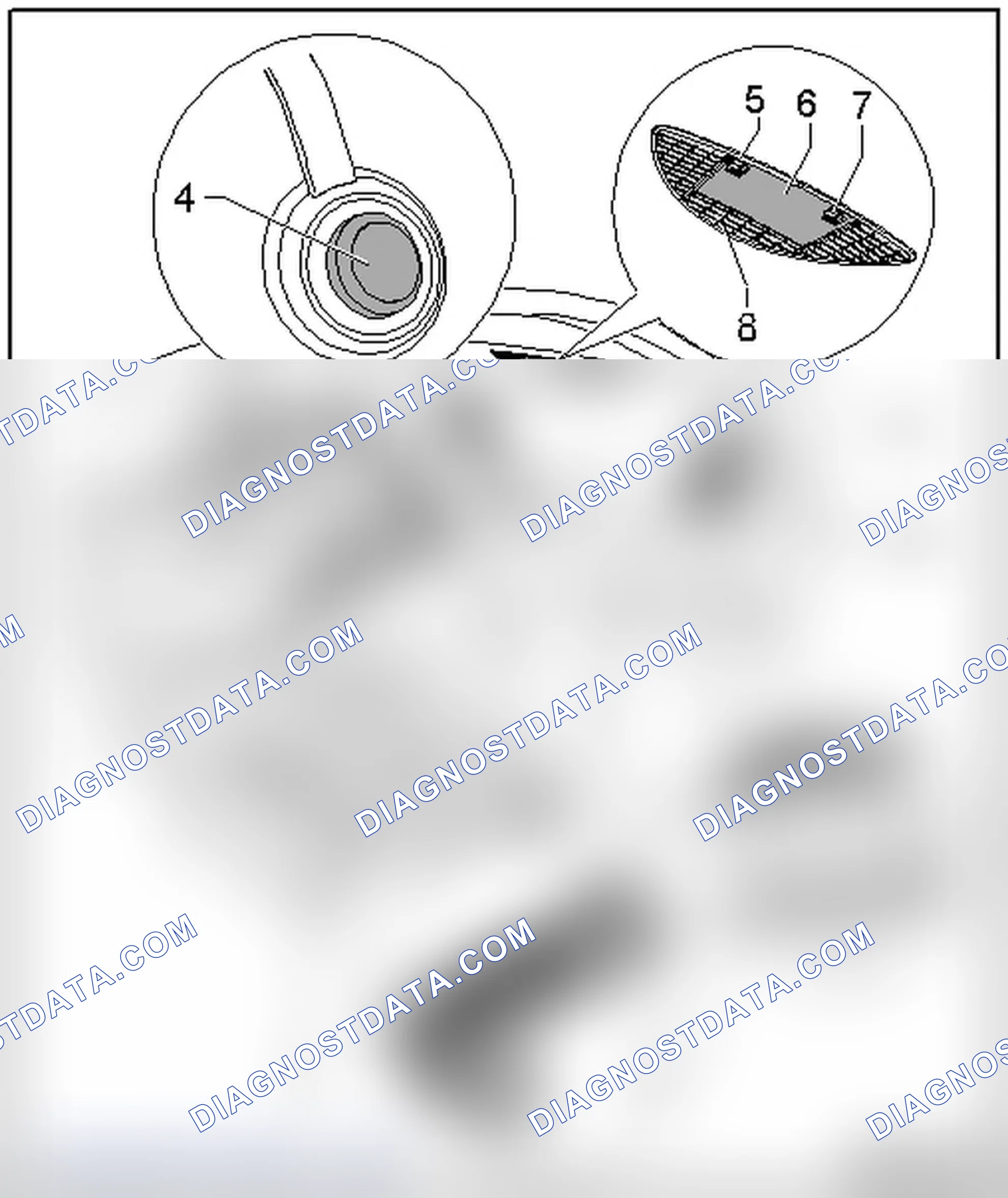 Scheme 115: A/C COMPONENTS INSIDE PASSENGER COMPARTMENT, RIGHT SIDE