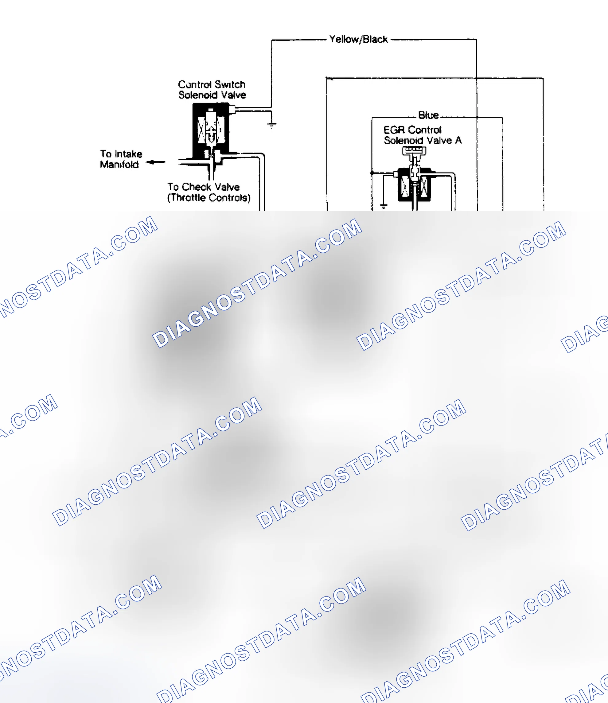 Scheme 3: Exhaust Gas Recirculation System (Accord)