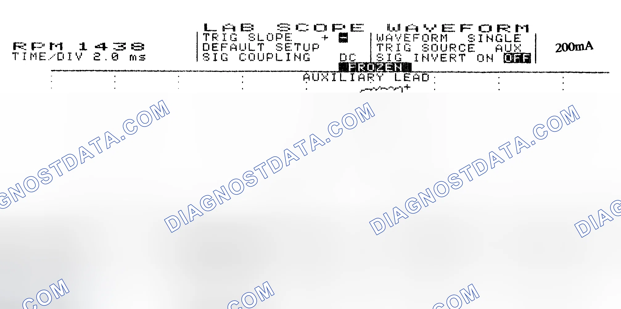 Scheme 15: Single Injector w/Normal Current Flow - Current Pattern
