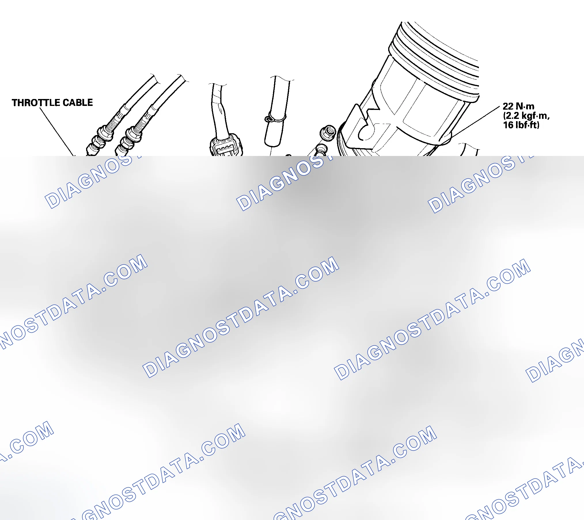 Scheme 244: Throttle Body Removal/Installation