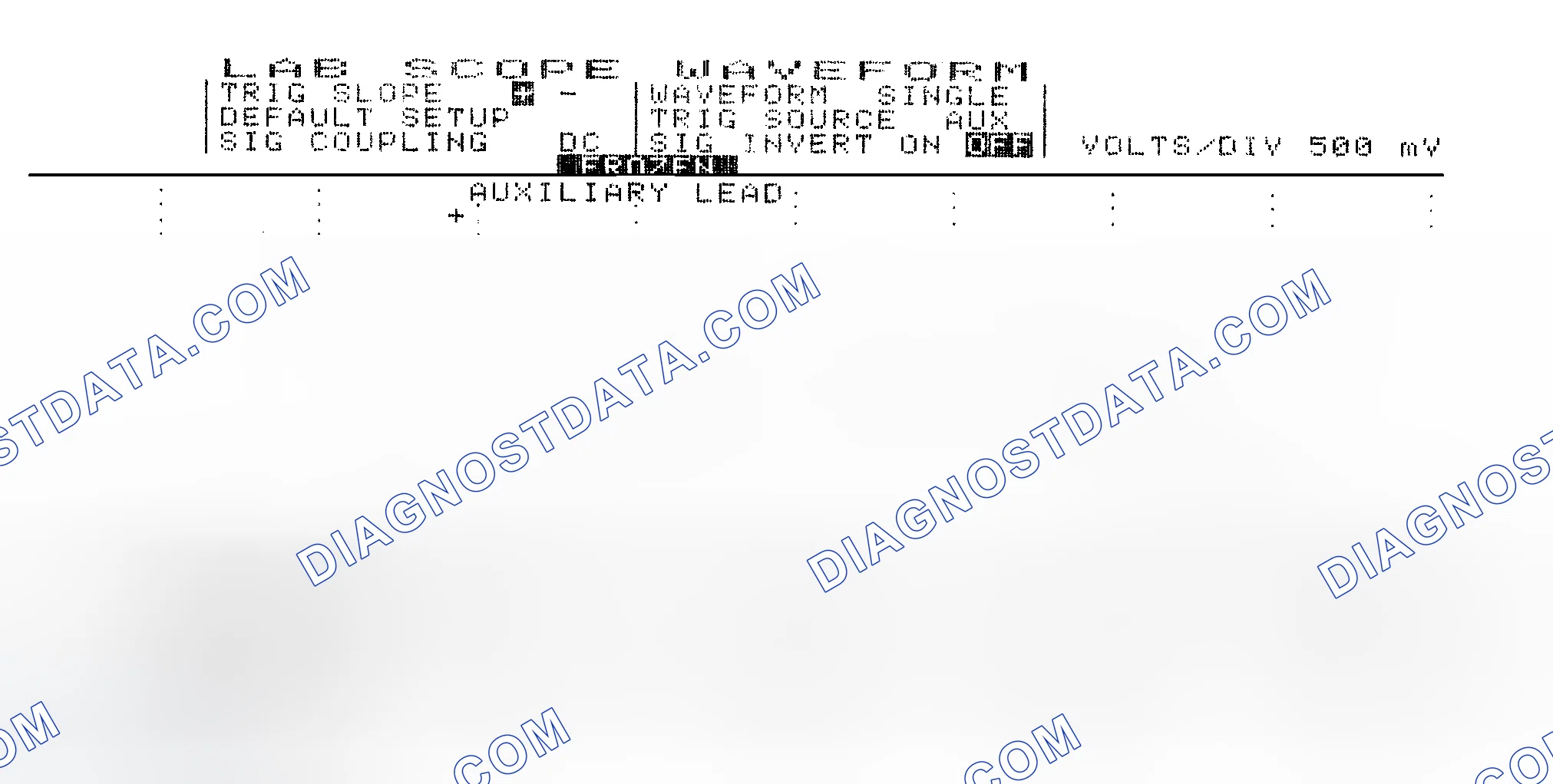 Scheme 14: Single Injector w/Excessive Current Flow - Current Pattern