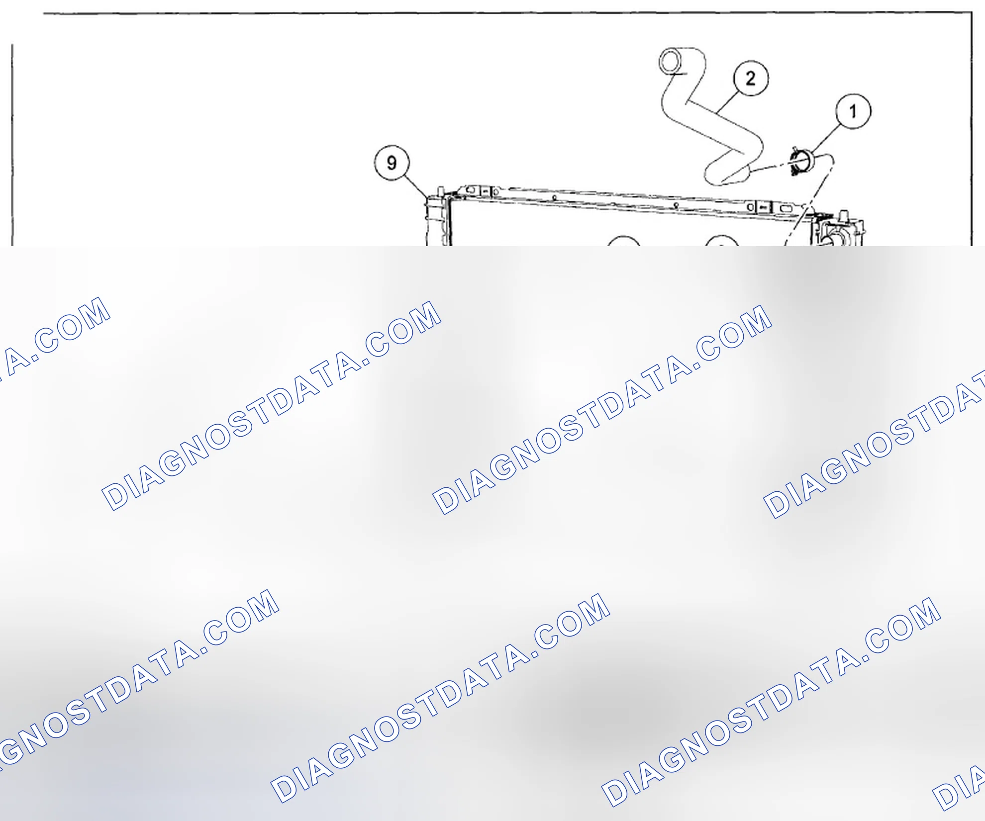 Scheme 23: RADIATOR REMOVAL/INSTALLATION - 3.0L
