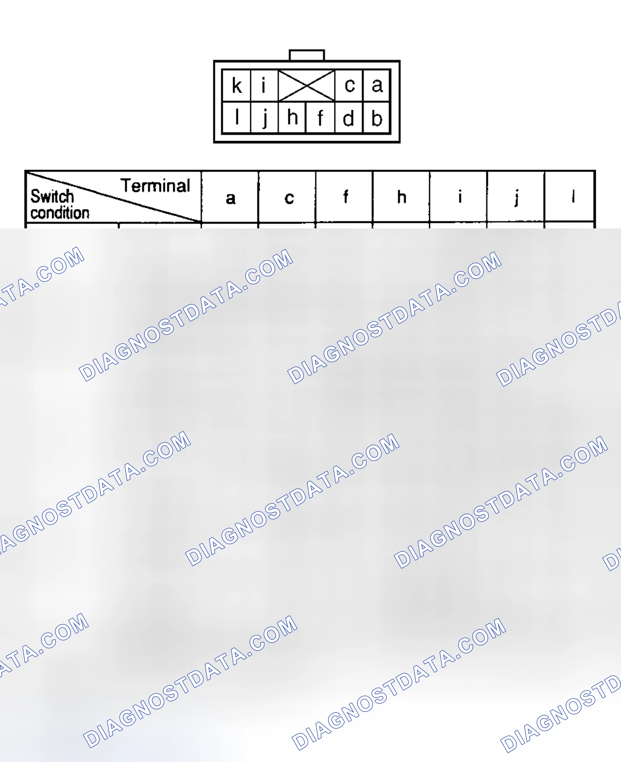 Scheme 3: POWER MIRROR SWITCH