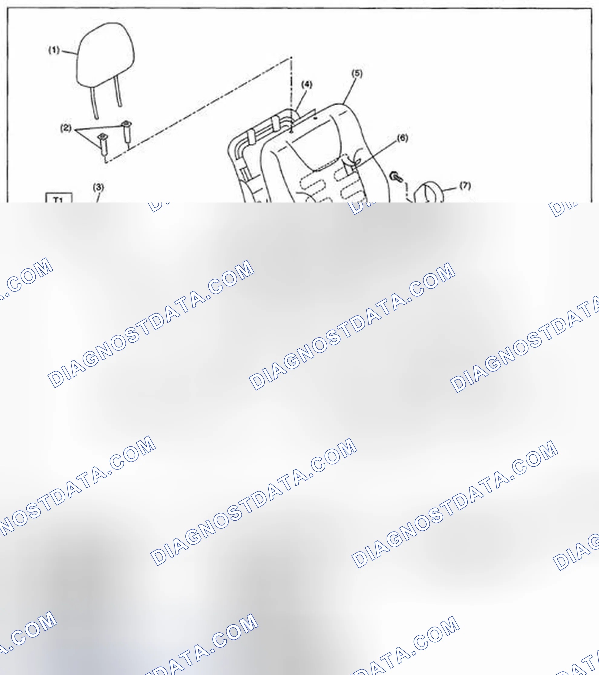 Scheme 54: FRONT SEAT RH