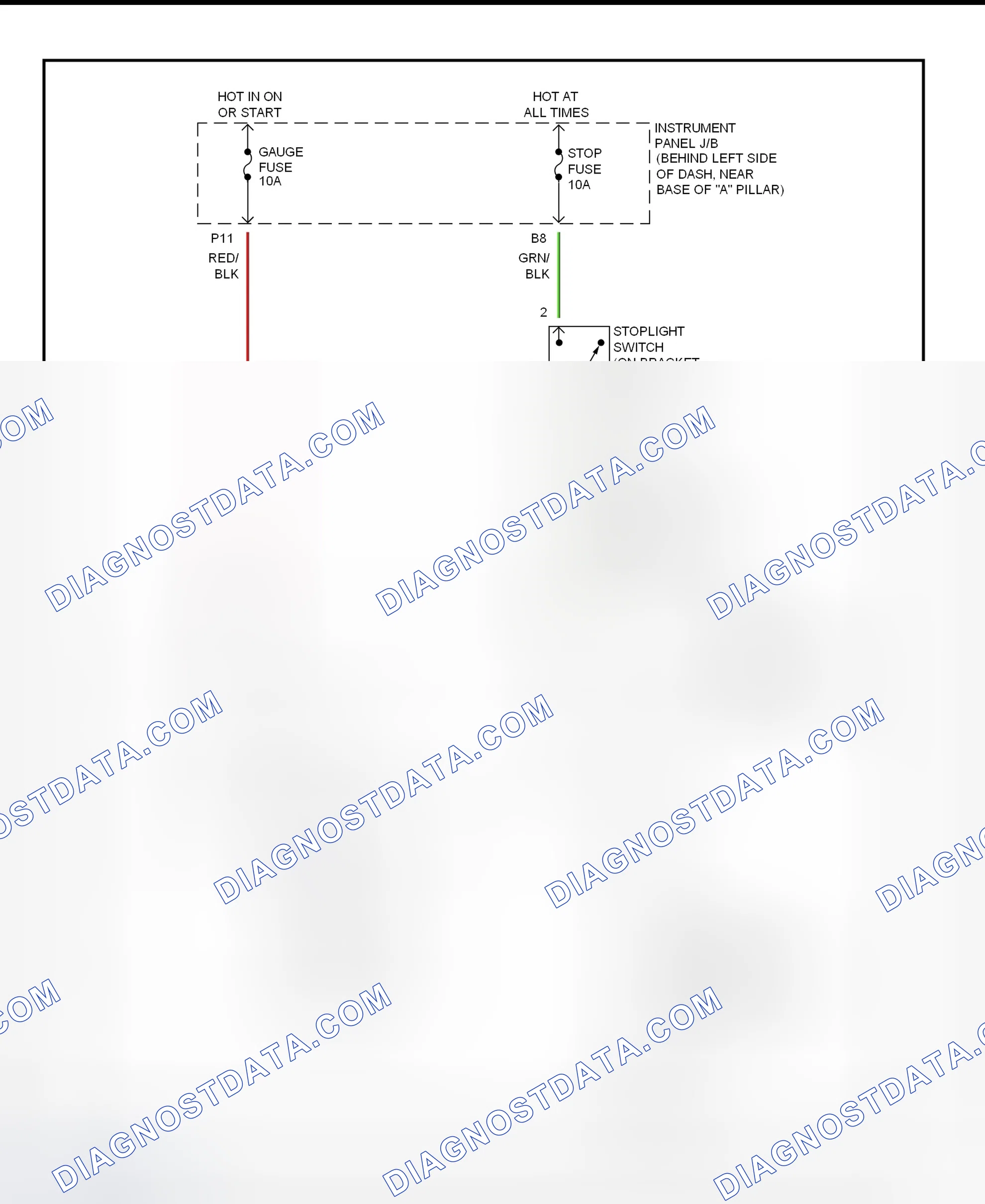 Scheme 108: Shift Lock System Wiring Diagram (Toyota ECHO)