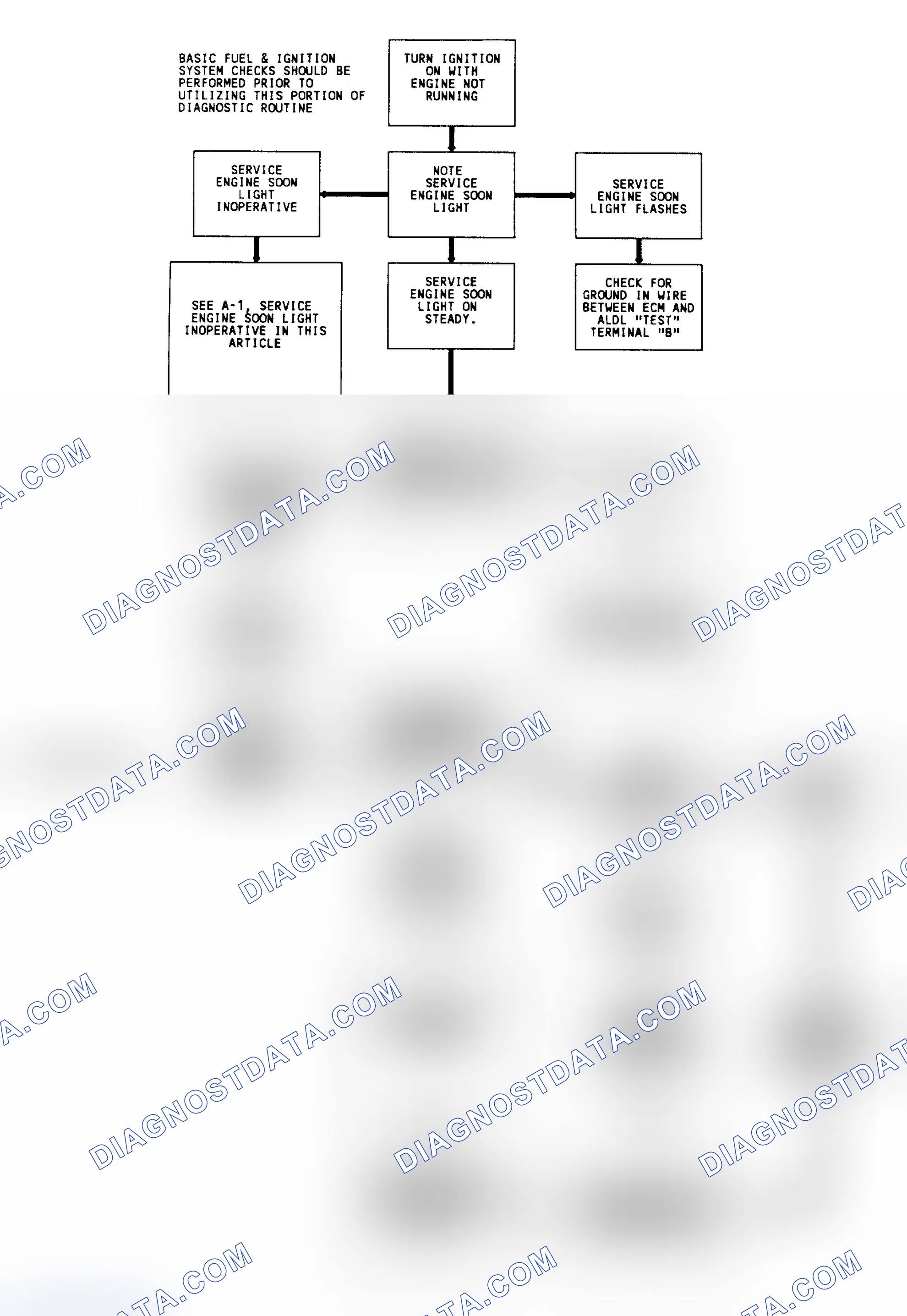 Scheme 36: Diagnostic Circuit Check & Work Flow