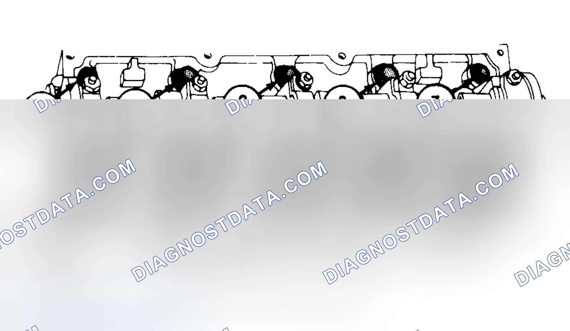 Scheme 7: Typical Cylinder Head Tightening or Loosening Sequence