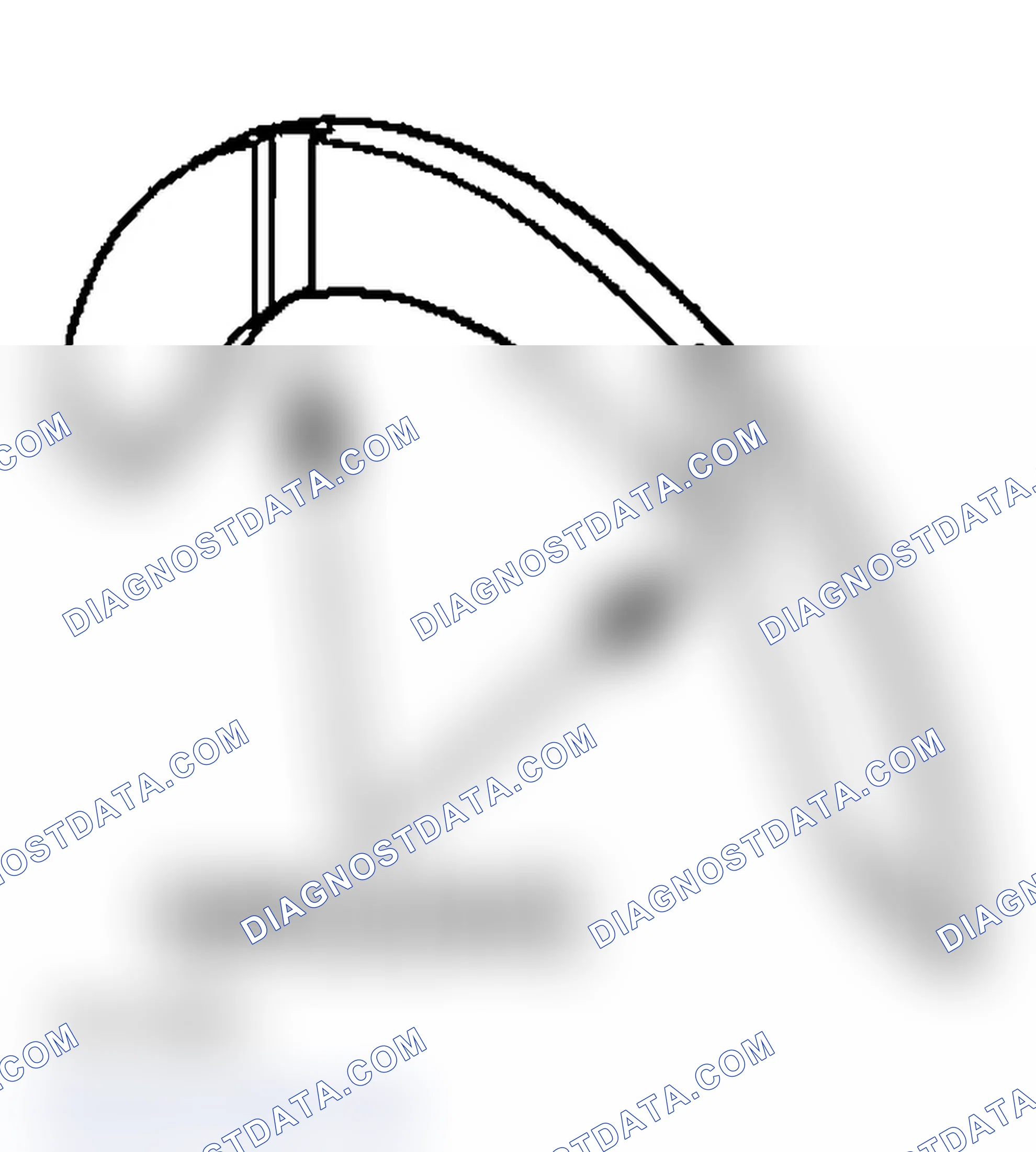 Scheme 744: >> A << CRANKSHAFT THRUST BEARING INSTALLATION