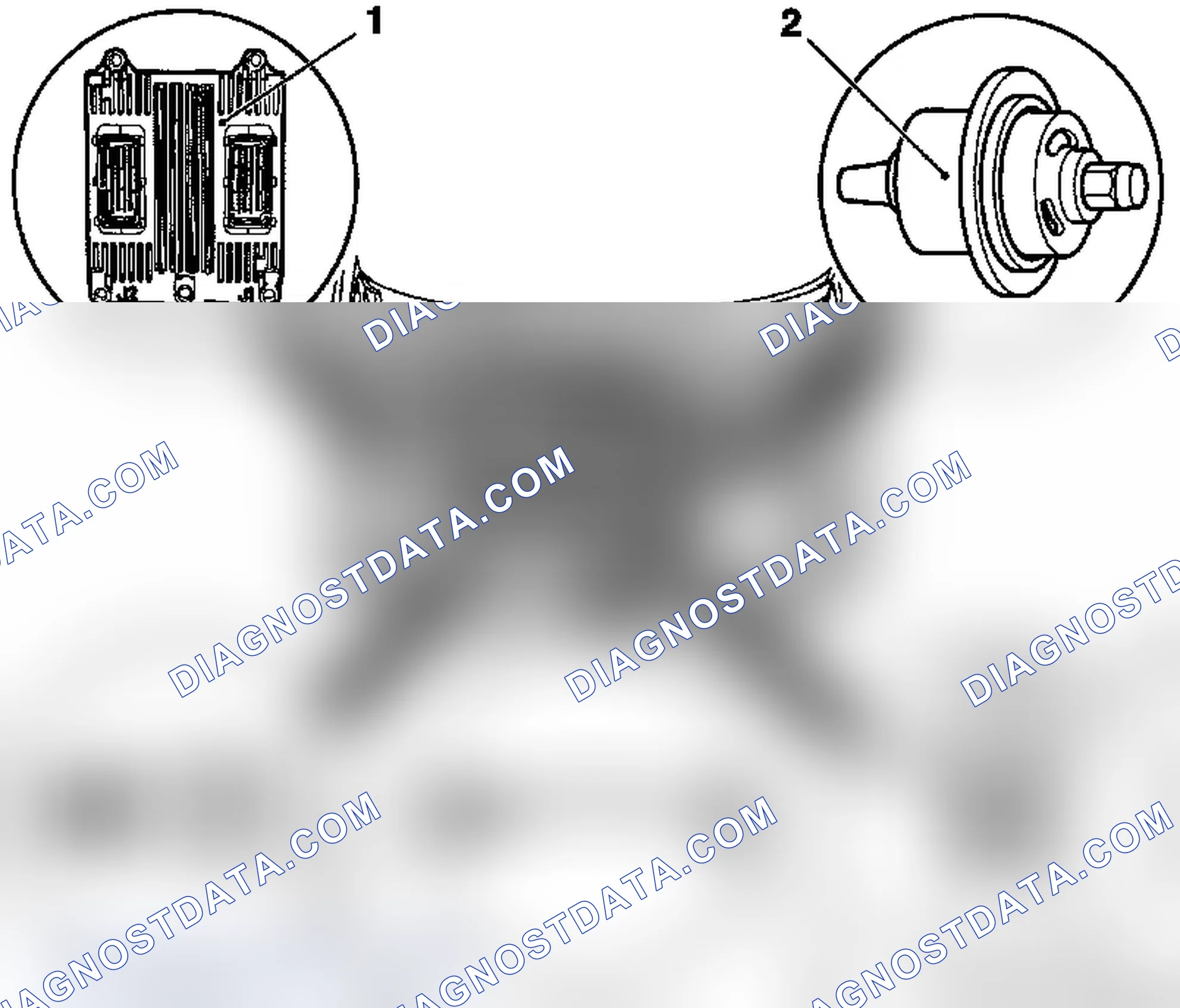 Engine Management System GMPT-E15, Engine Compartment Overview