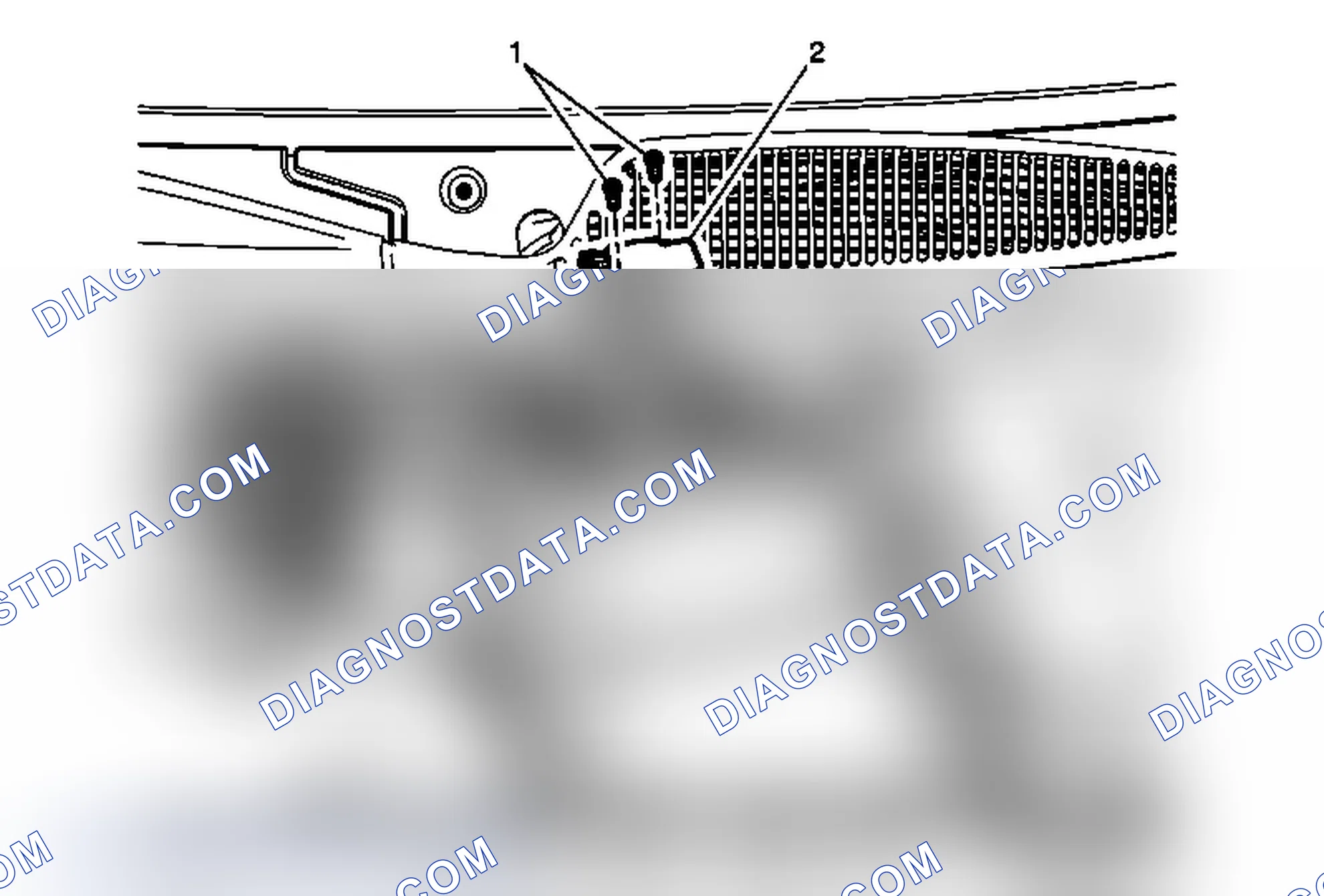 Scheme 89: Mass Airflow Sensor with Intake Air Temperature Sensor 2 Replacement