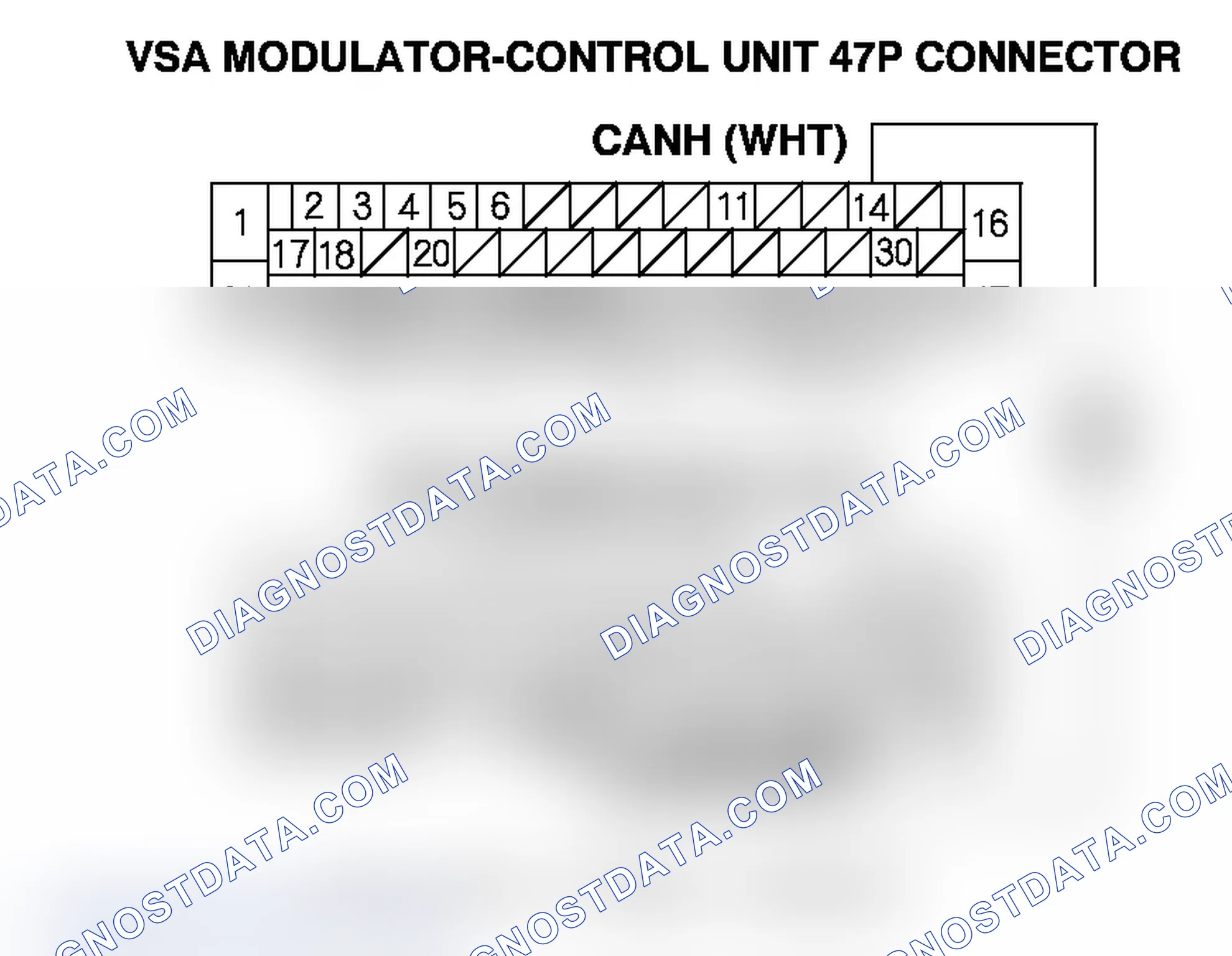 Scheme 128: DTC U0122: F-CAN Malfunction (PCM-VSA Modulator-Control Unit)