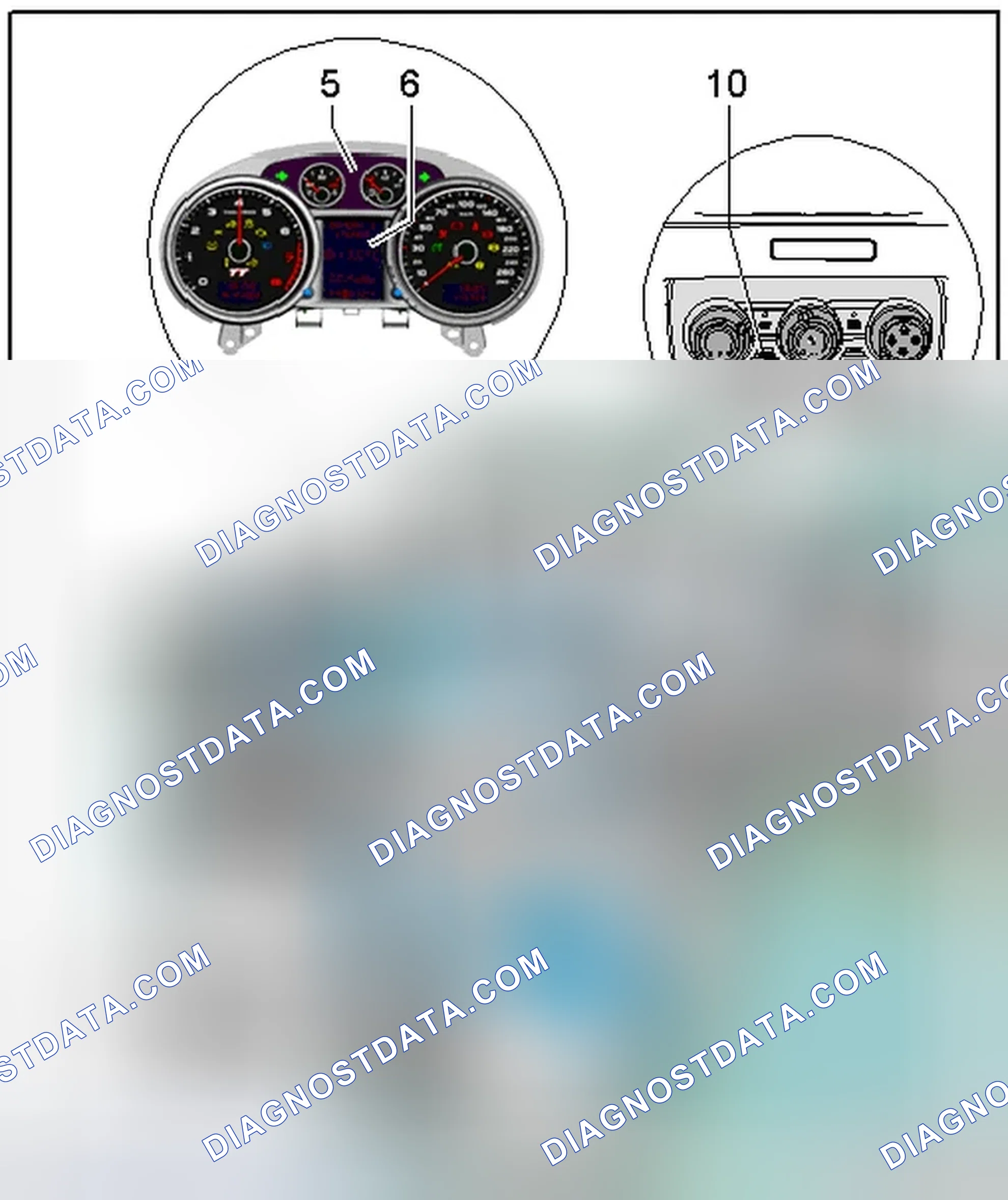 Scheme 114: A/C COMPONENTS INSIDE PASSENGER COMPARTMENT, LEFT SIDE