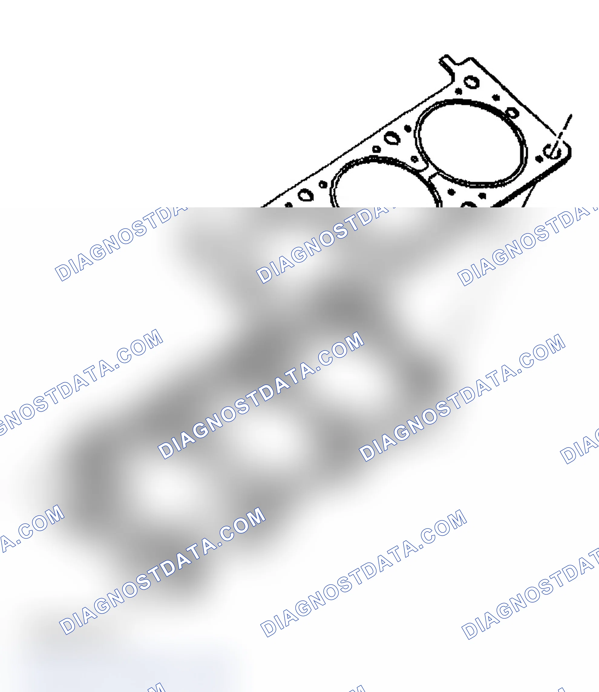 Scheme 298: Cylinder Head (Left) - Installation
