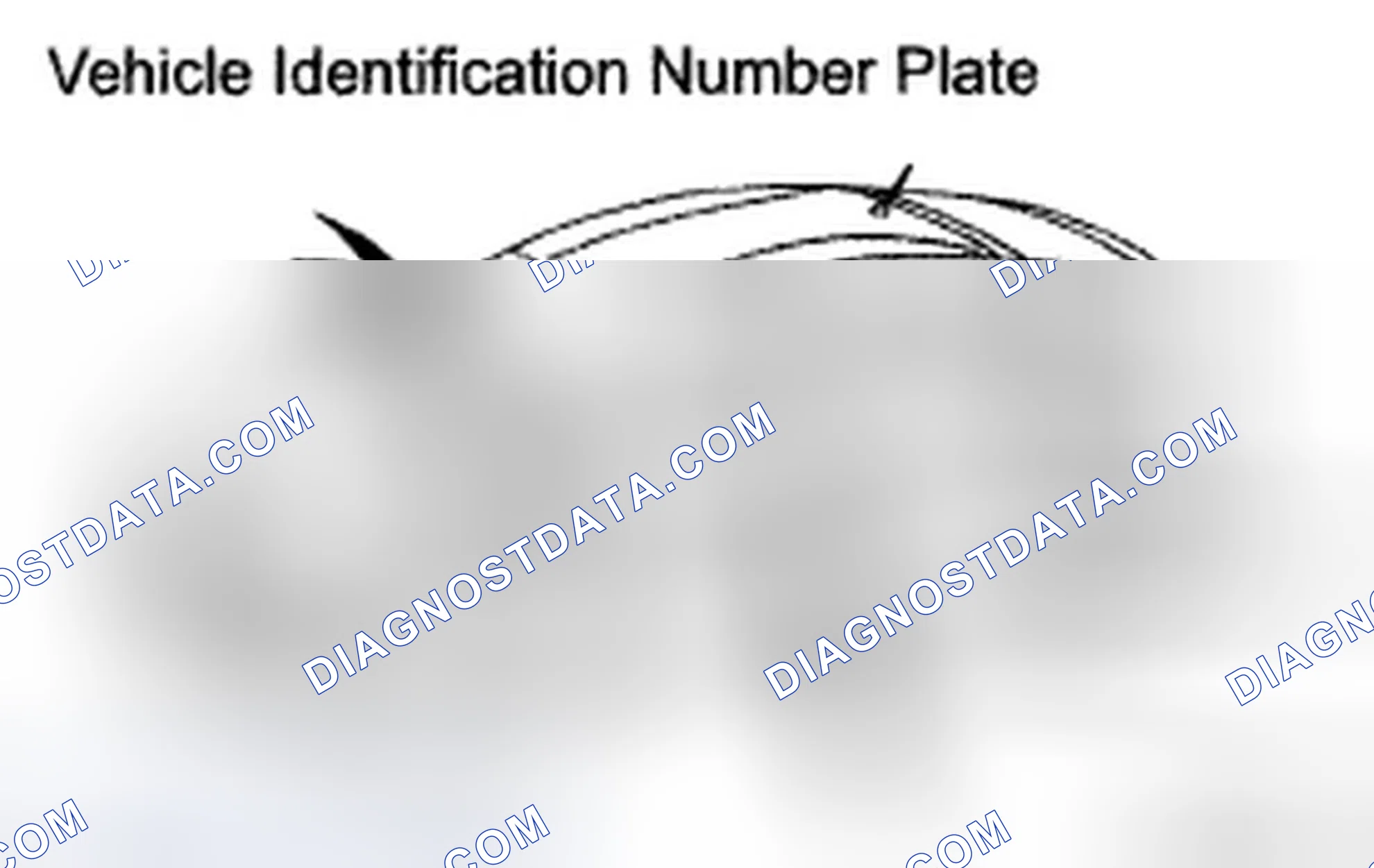 Scheme 2: VEHICLE IDENTIFICATION AND SERIAL NUMBERS