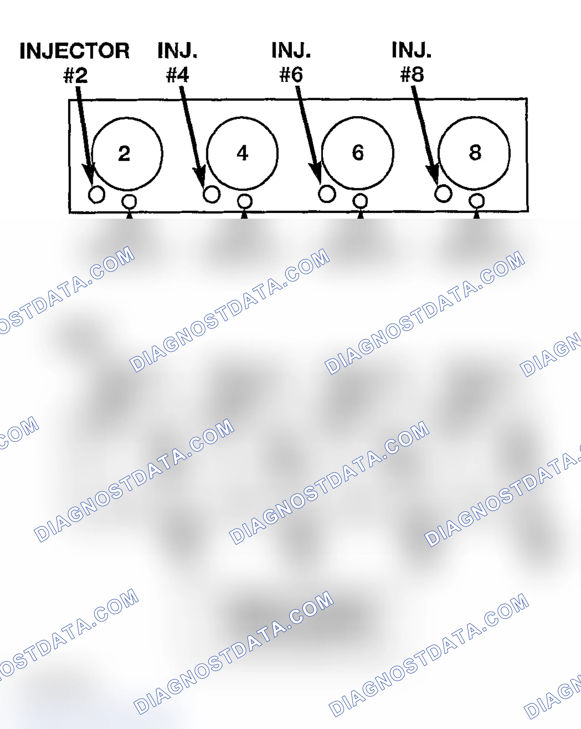 Scheme 8: ENGINE FIRING ORDER - 4.7L V-8